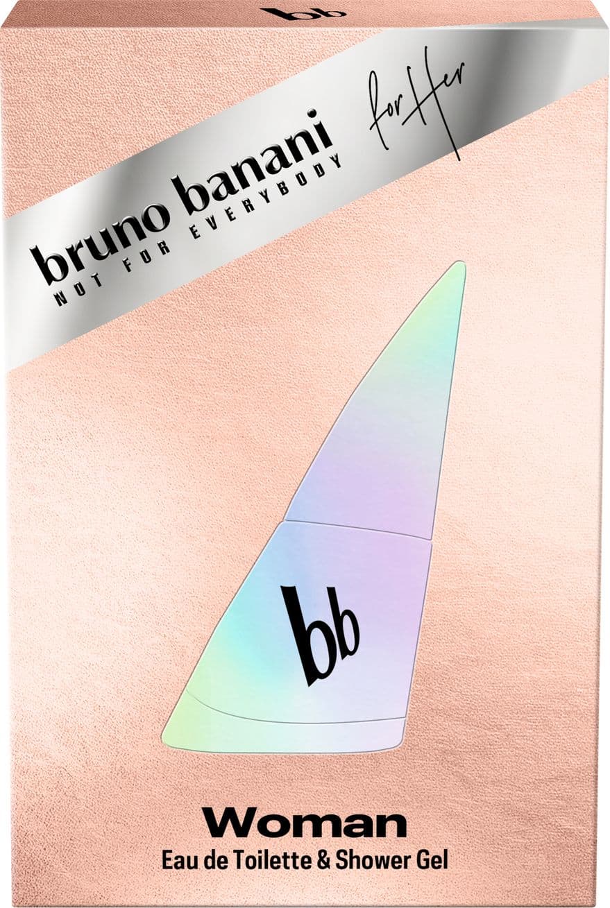 bruno banani Woman Eau de Toilette und Duschgel Geschenkpackung