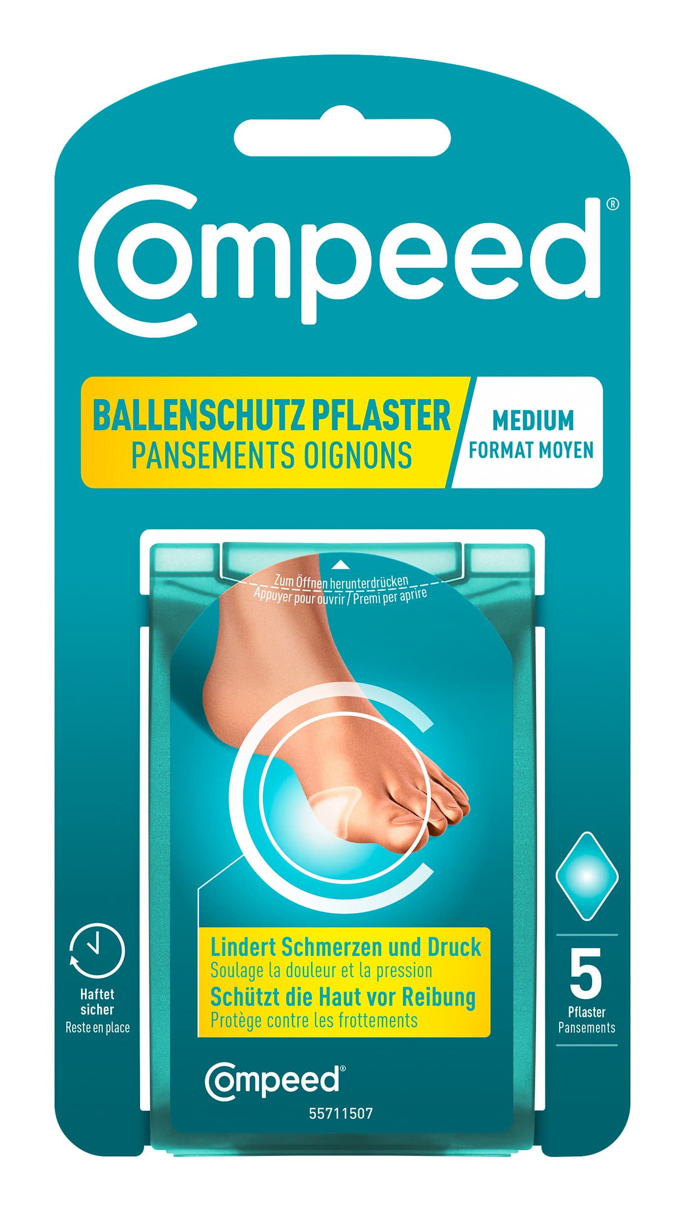 Compeed Ballenschutzpflaster Medium