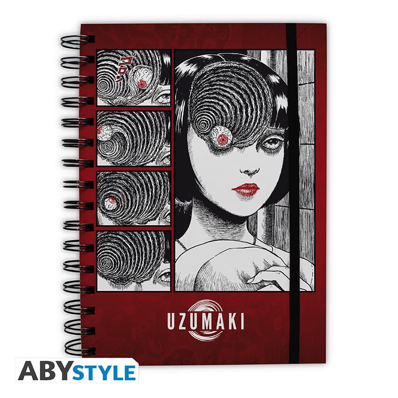UZUMAKI - Notebook A5 Spiral "Uzumaki" X4