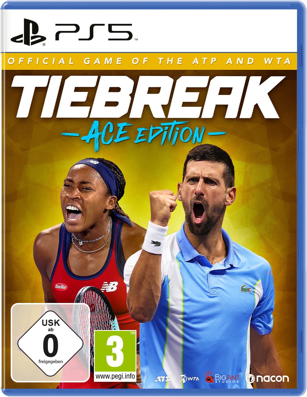 TIEBREAK - ACE Edition - Official Game of the ATP and WTA (ACE Edition) - Playstation 5