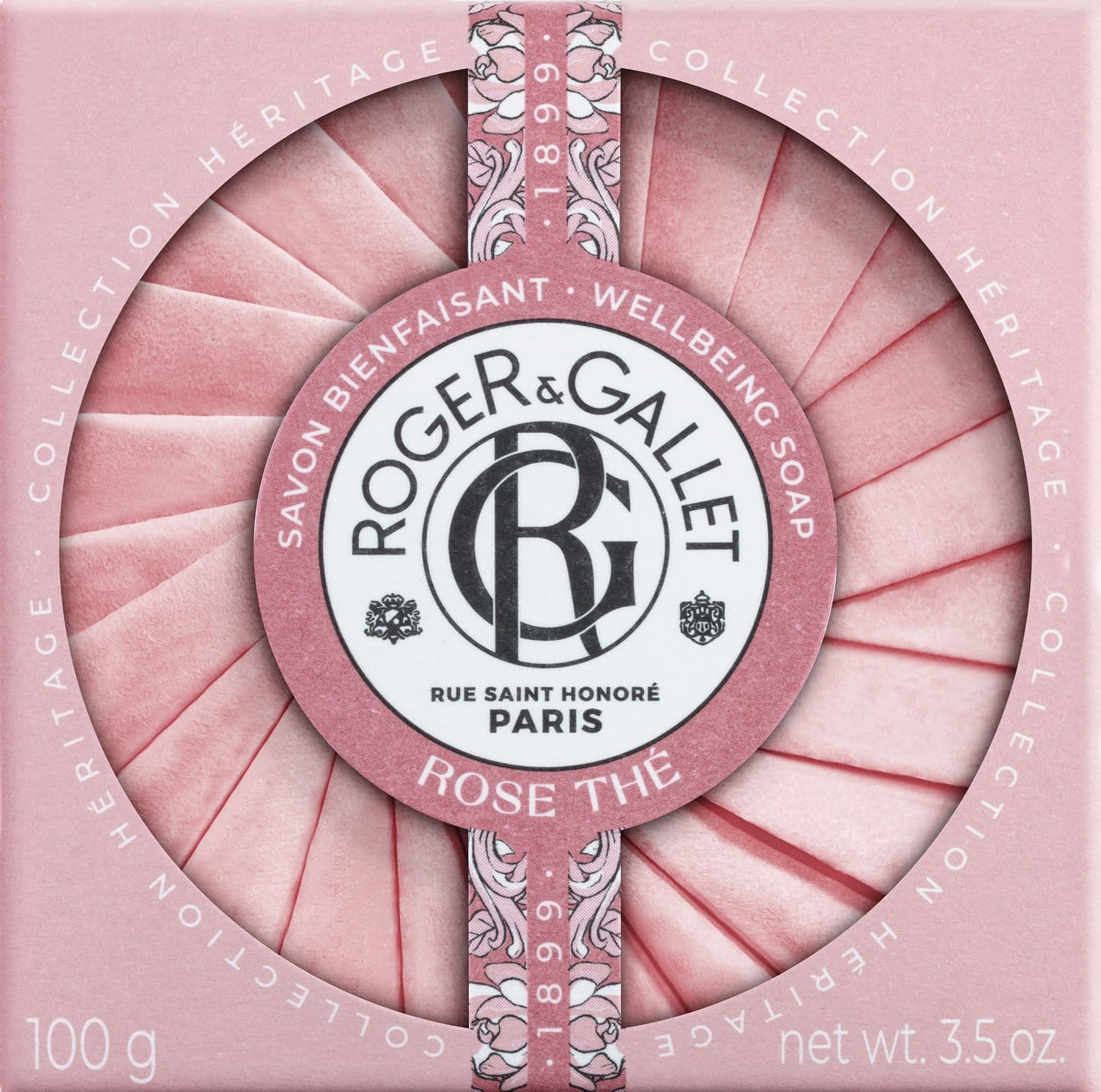 ROGER&GALLET Heritage Rose Thé Seife