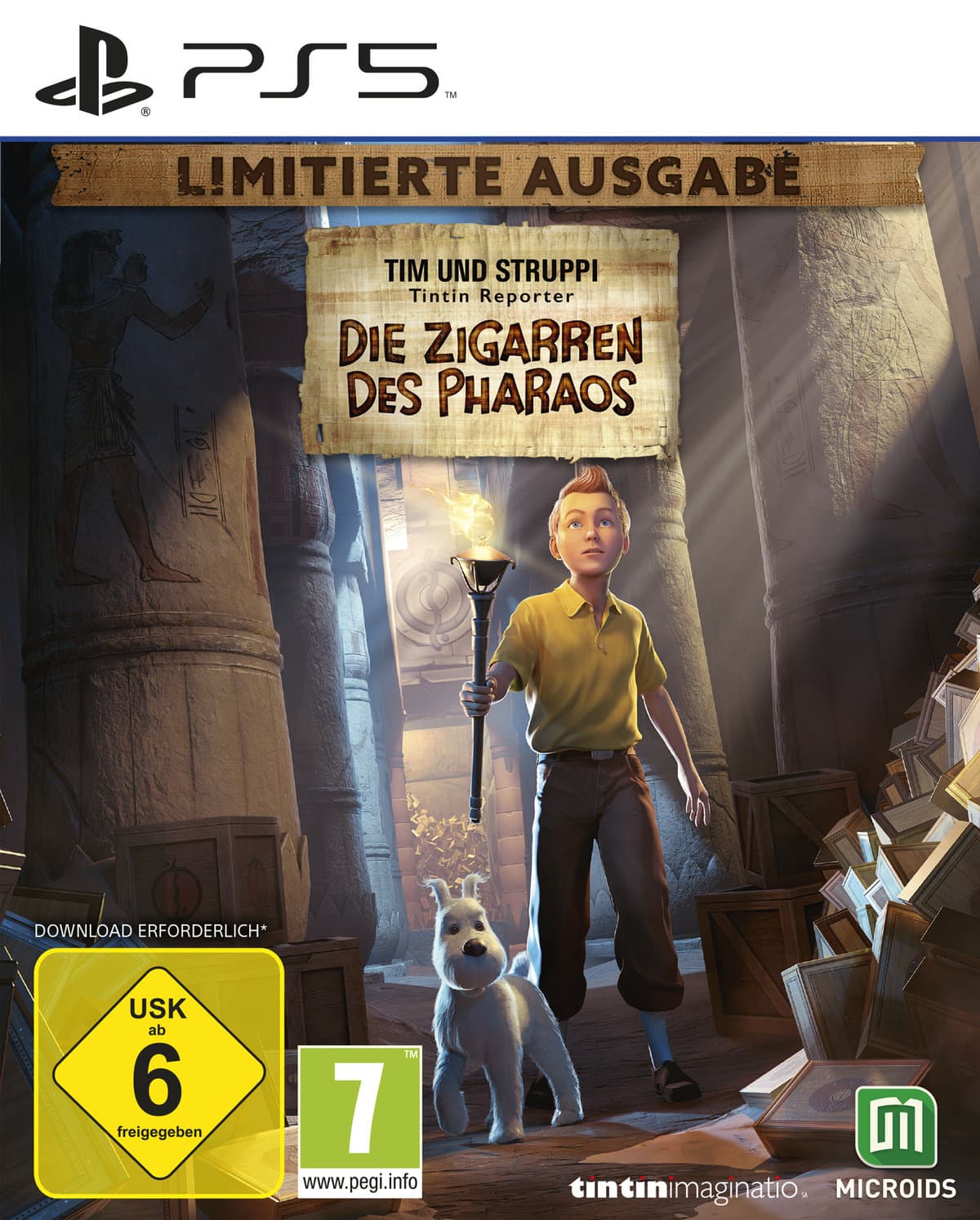 Tim und Struppi - Die Zigarren des Pharao (Limitierte Ausgabe) - Playstation 5