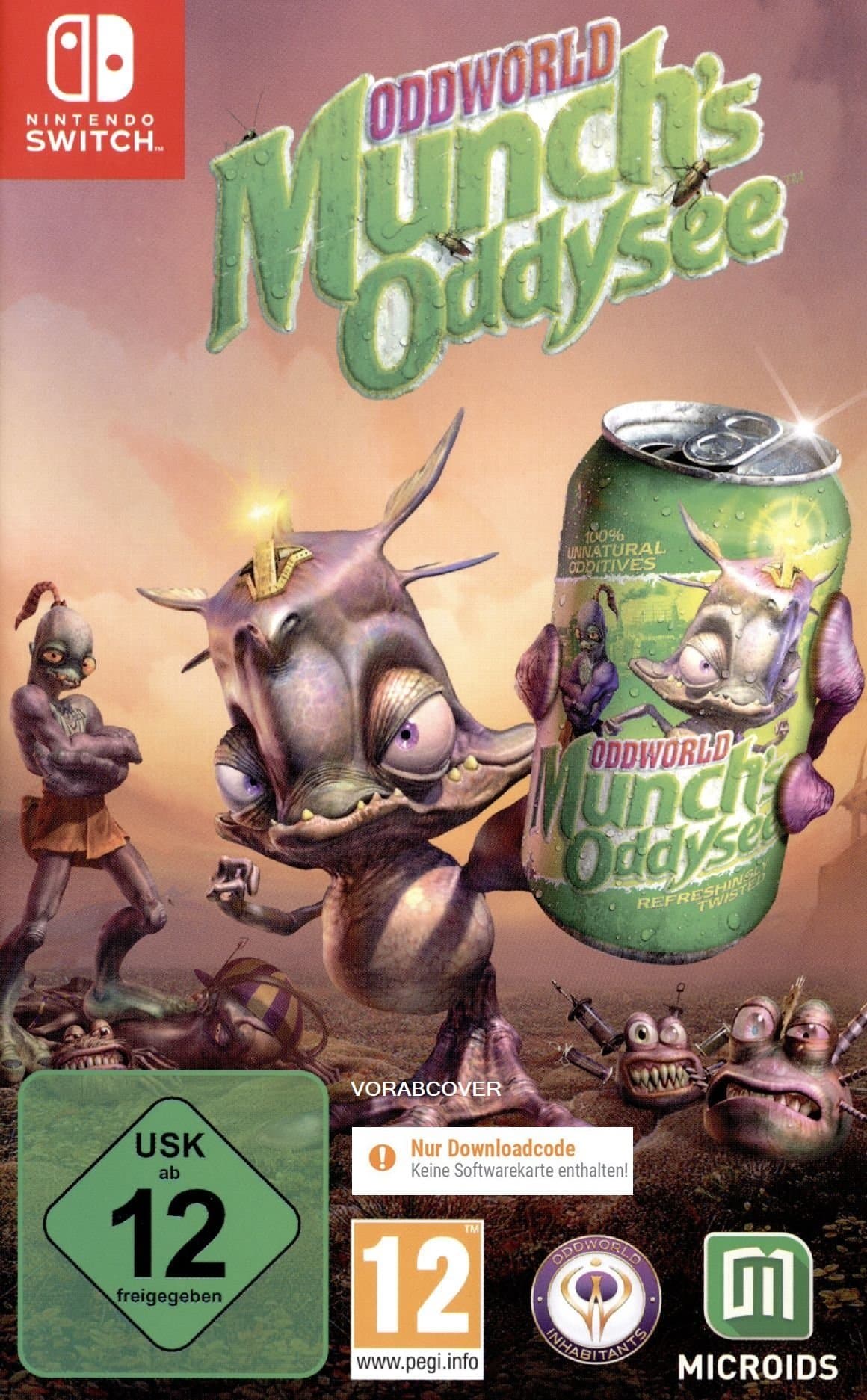 Oddworld - Munch's Oddysee HD (CIAB) - Nintendo Switch