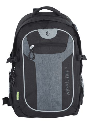 Wheel Bee Rucksack REVOLUTION schwarz/grau