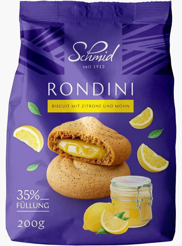 Schmid Rondini Biscuit mit Zitrone Mohn