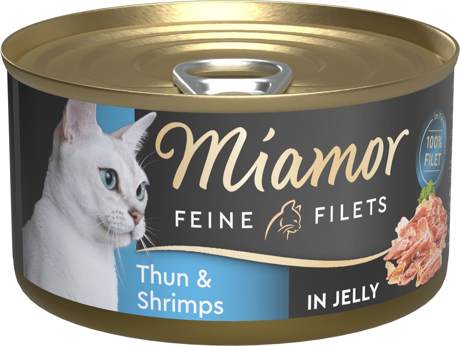 Miamor Katzennassfutter Feine Filets Thunfisch & Shrimps