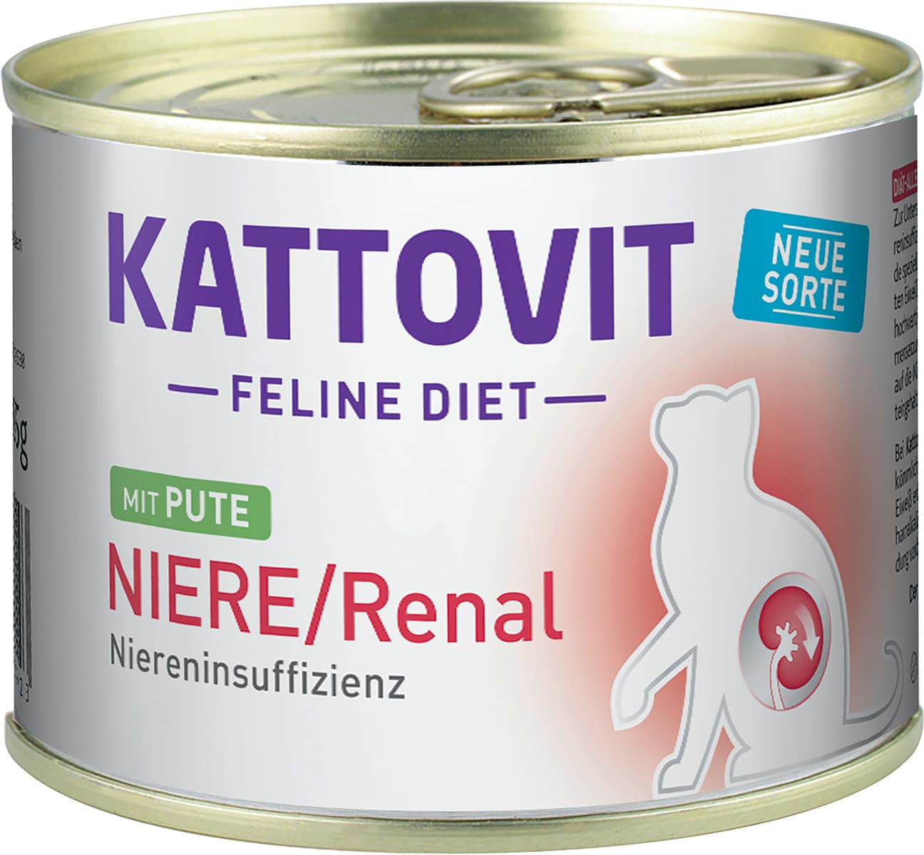 Kattovit Katzennassfutter Feline Diet Niere/Renal mit Pute