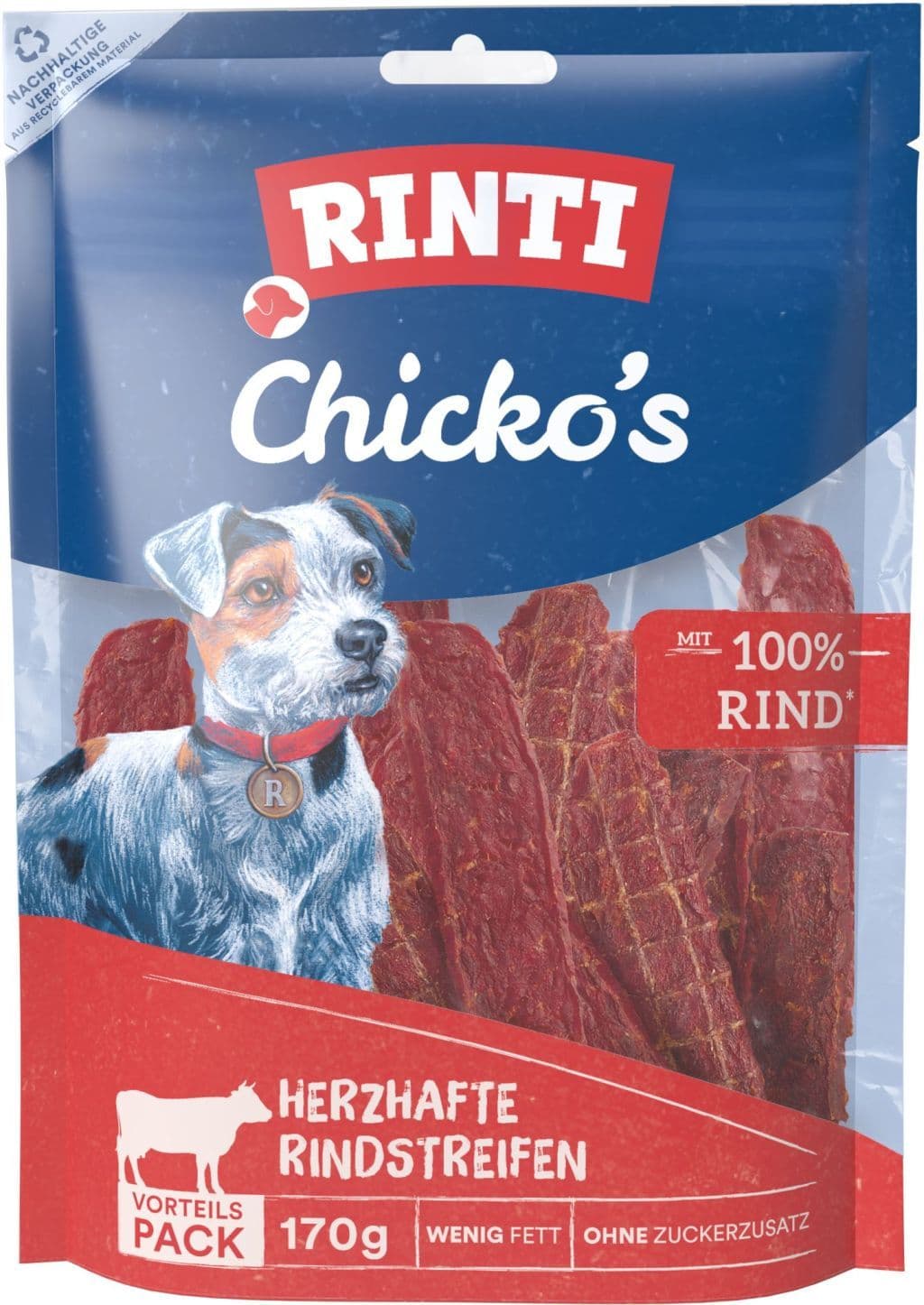 RINTI Hundesnack Chicko's Rind