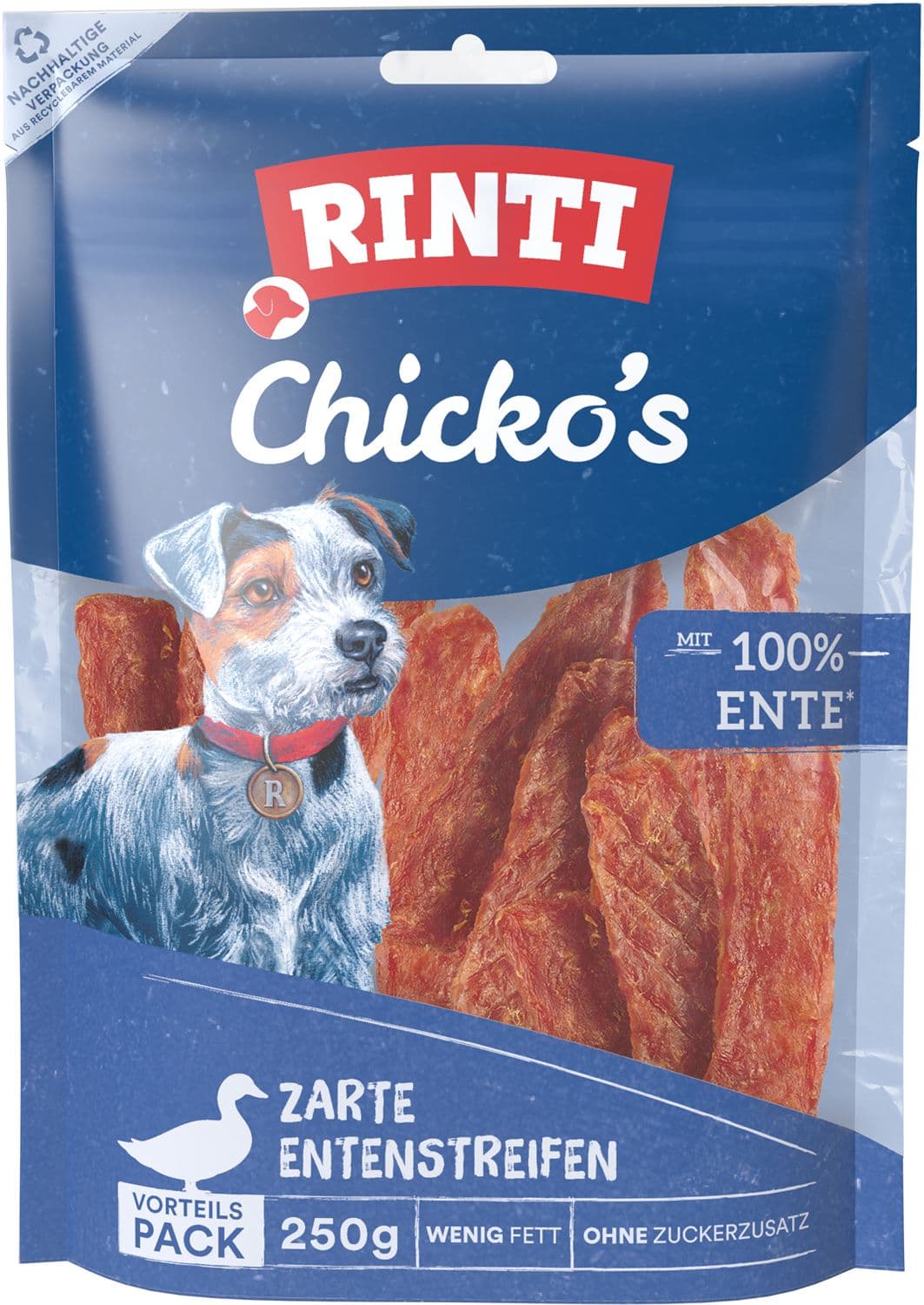 RINTI Hundesnack Chicko's Ente