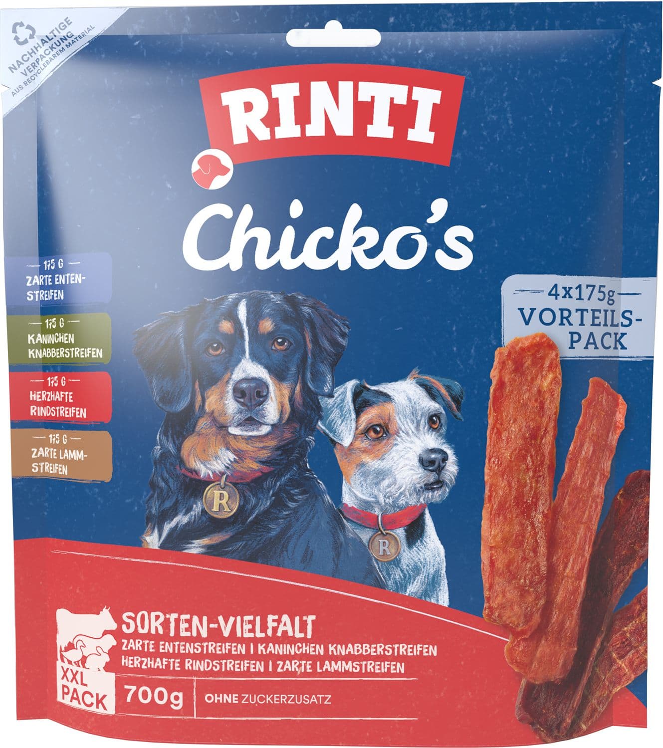 RINTI Hundesnack Chicko's Sortenvielfalt