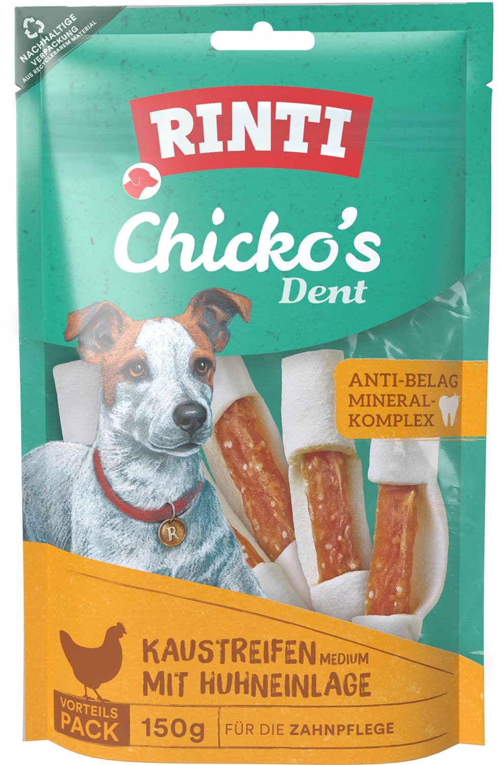 RINTI Hundesnack Chicko's Dent Huhn