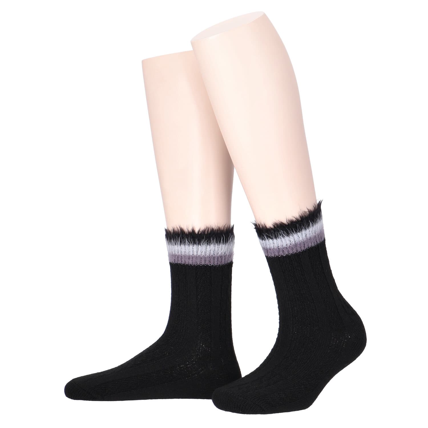 Move Up Damen Socken mit Kuschelbund