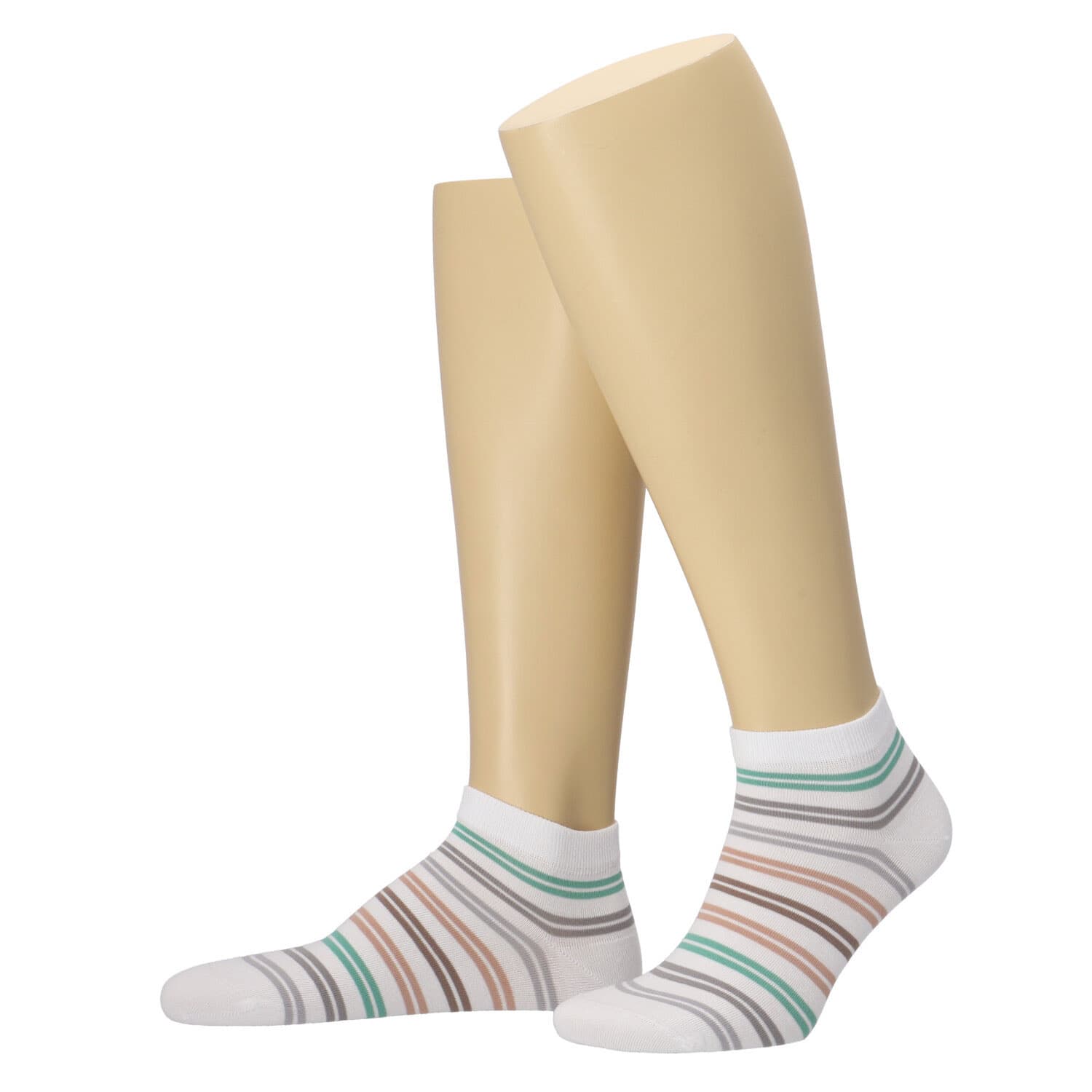 MOVE UP Herren Sneaker Socken Streifen