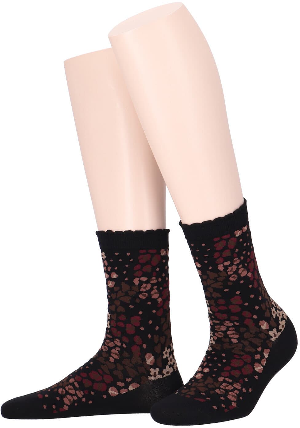 MOVE UP Damen Socken Blümchen