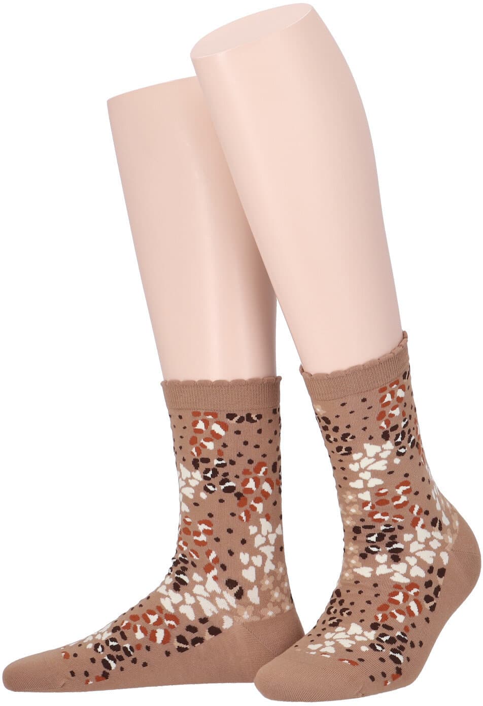 MOVE UP Damen Socken Blümchen