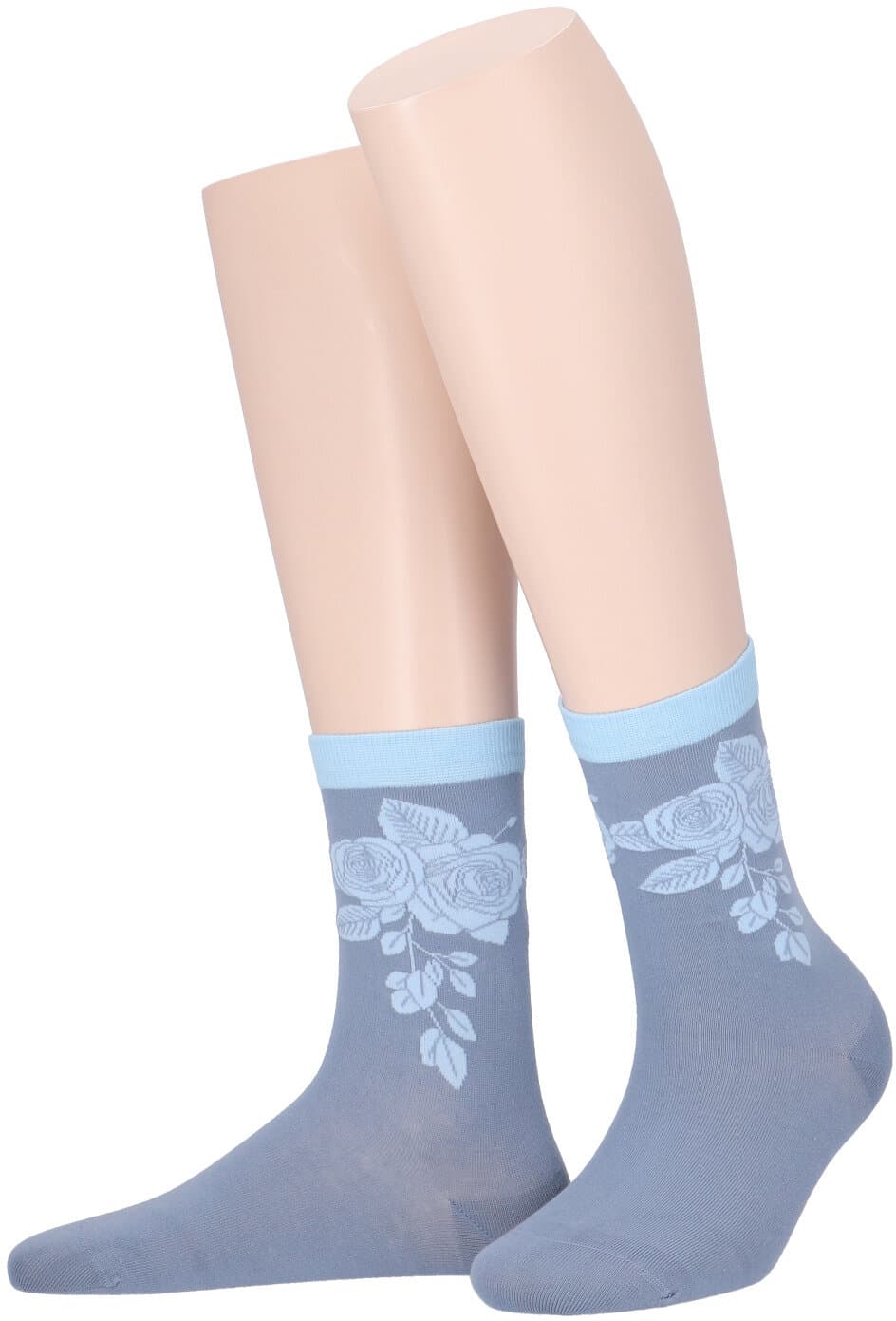 MOVE UP Damen Socken Blumen