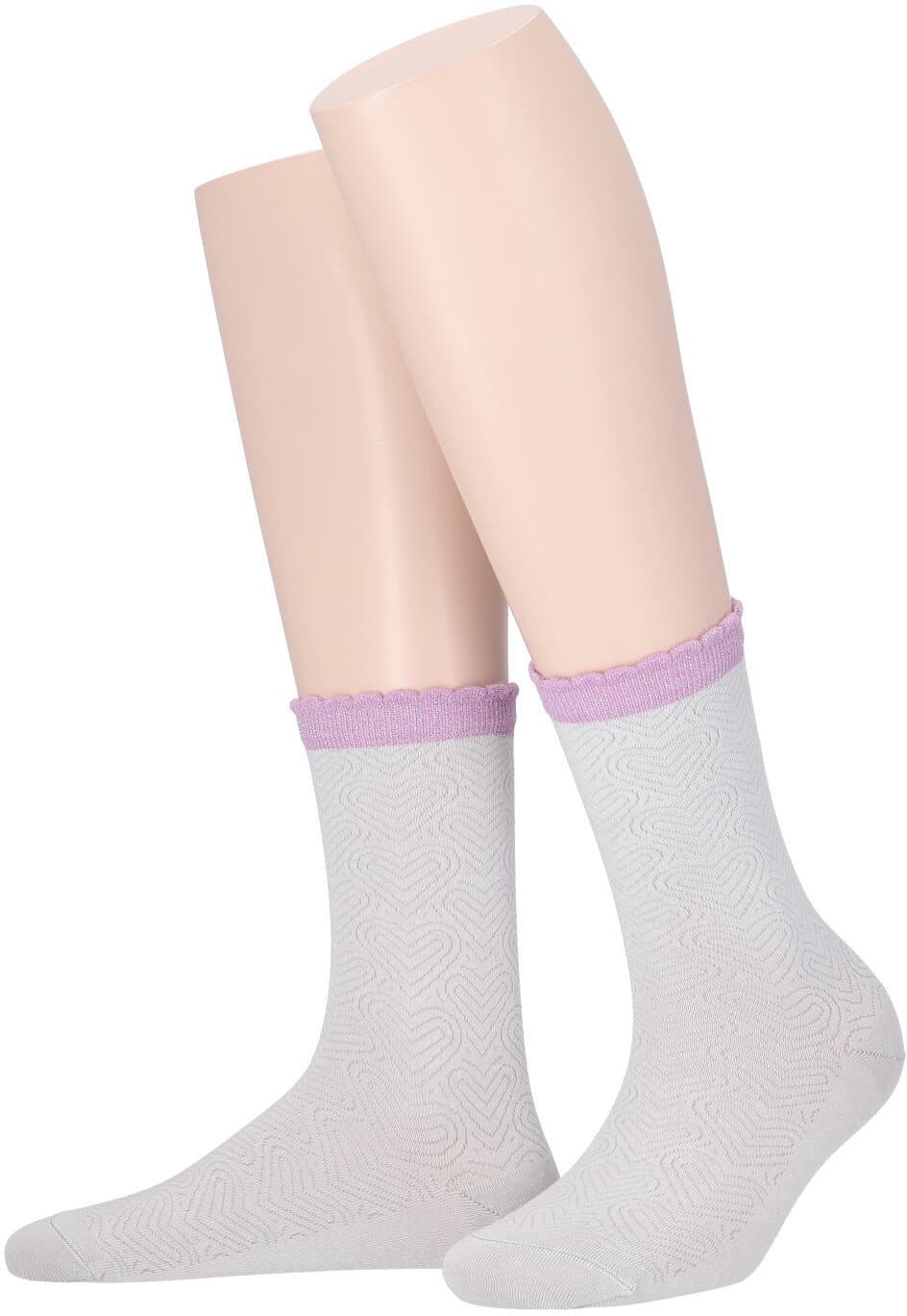 MOVE UP Damen Socken Struktur