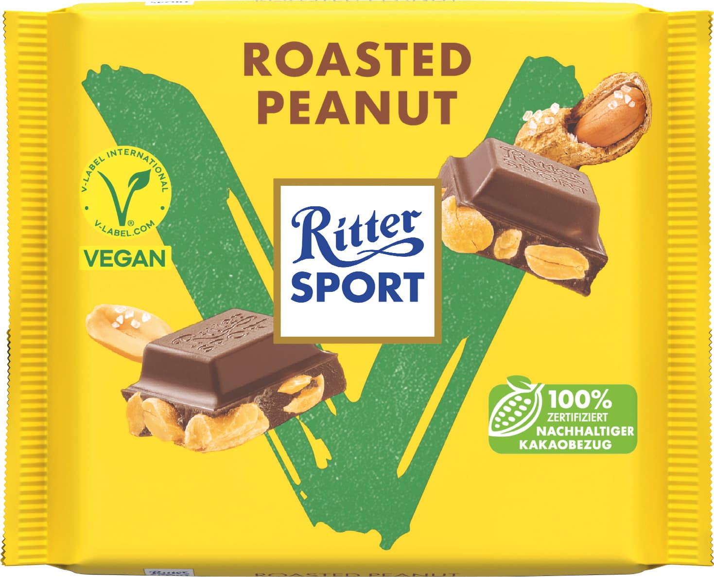 Ritter Sport 100G Roasted Peanut Tafel