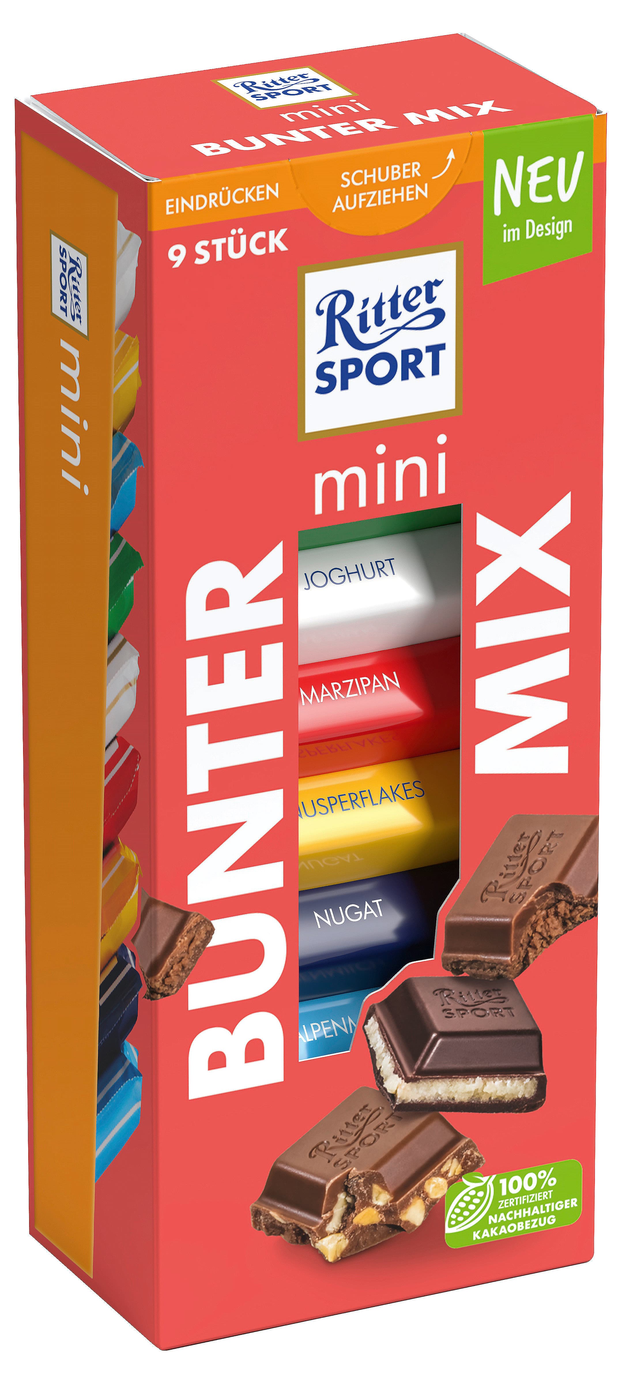 Ritter Sport Mini farebná mixovacia veža