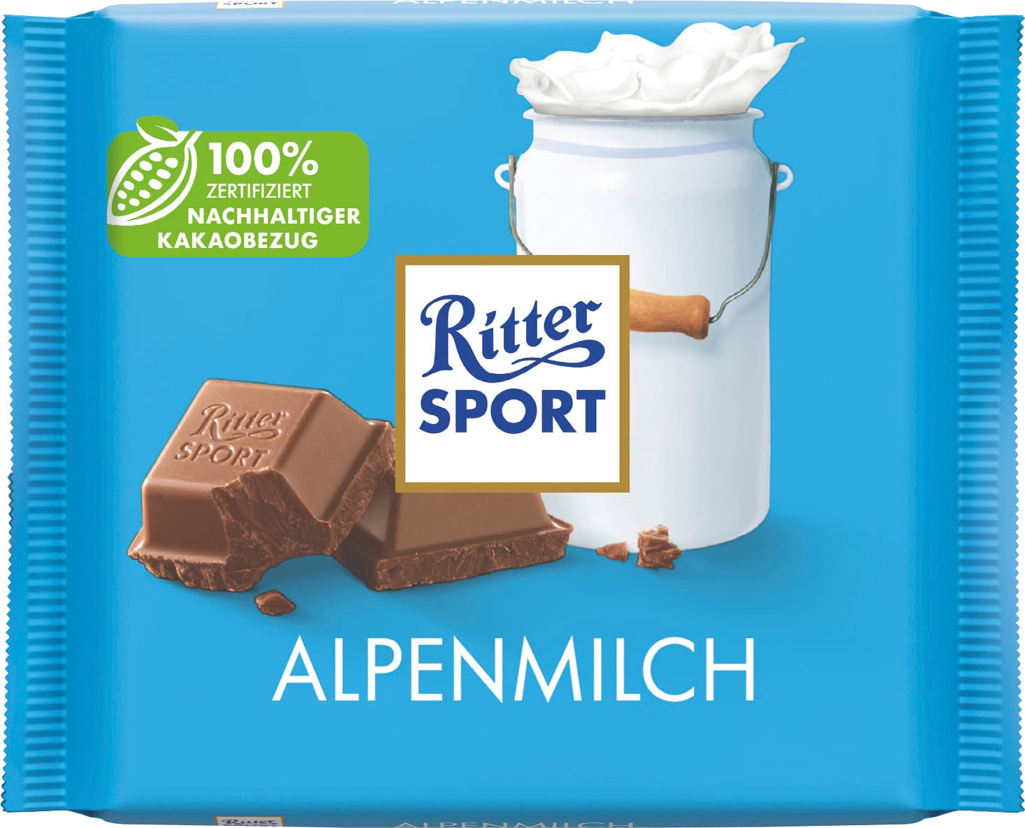 Ritter Sport 100G Alpenmilch Tafel