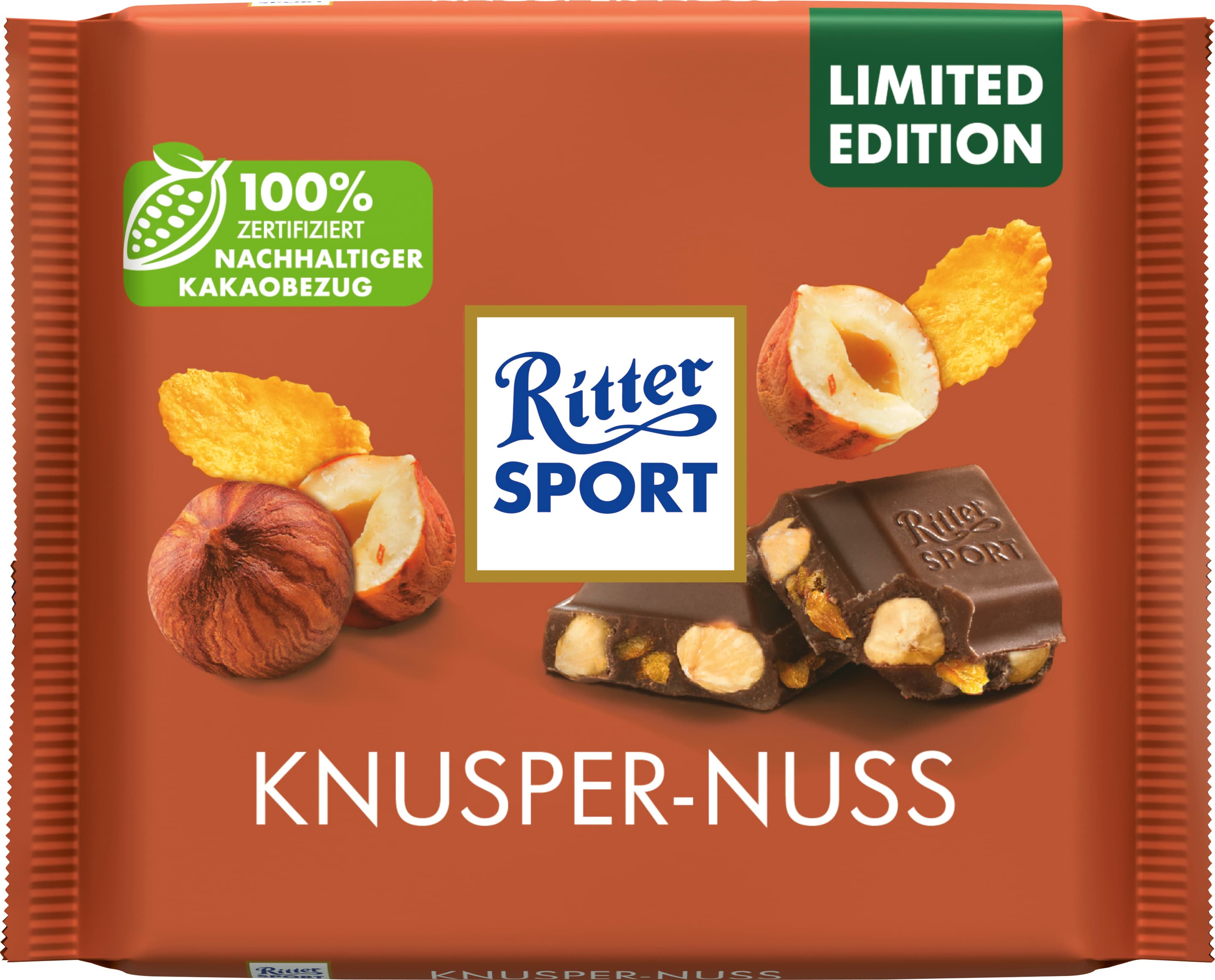 Ritter Sport Schokolade Knusper Nuss Tafel