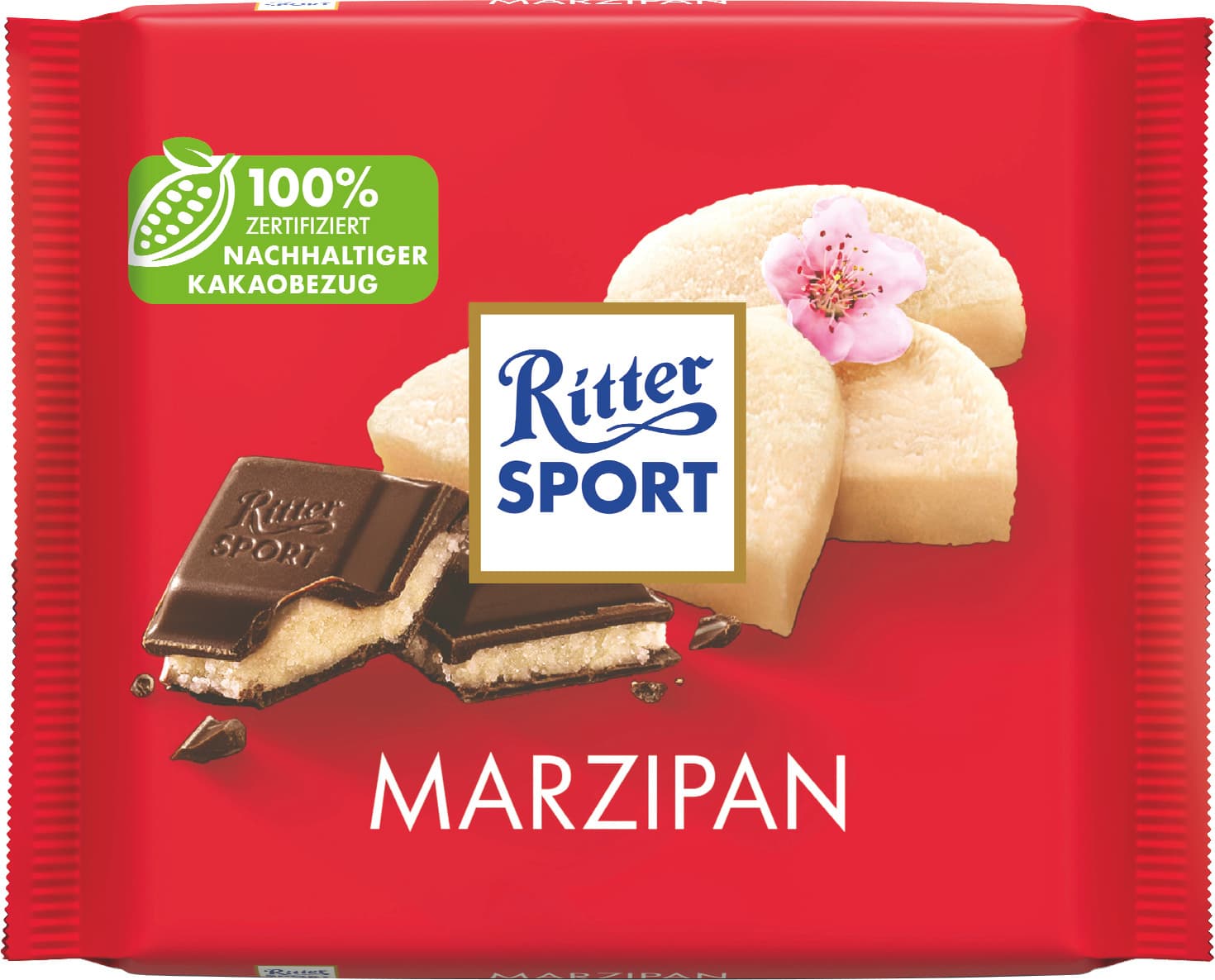Ritter Sport 100G Marzipan Tafel