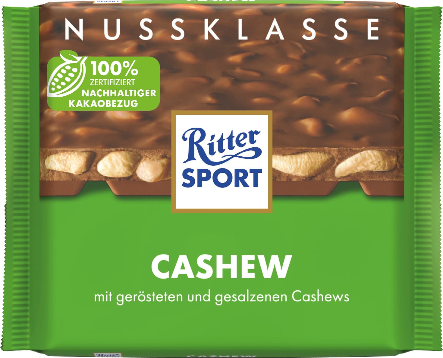 Ritter Sport Nuss-Klasse Cashew Tafel