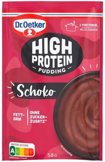 Dr.Oetker High Protein Pudding Schoko