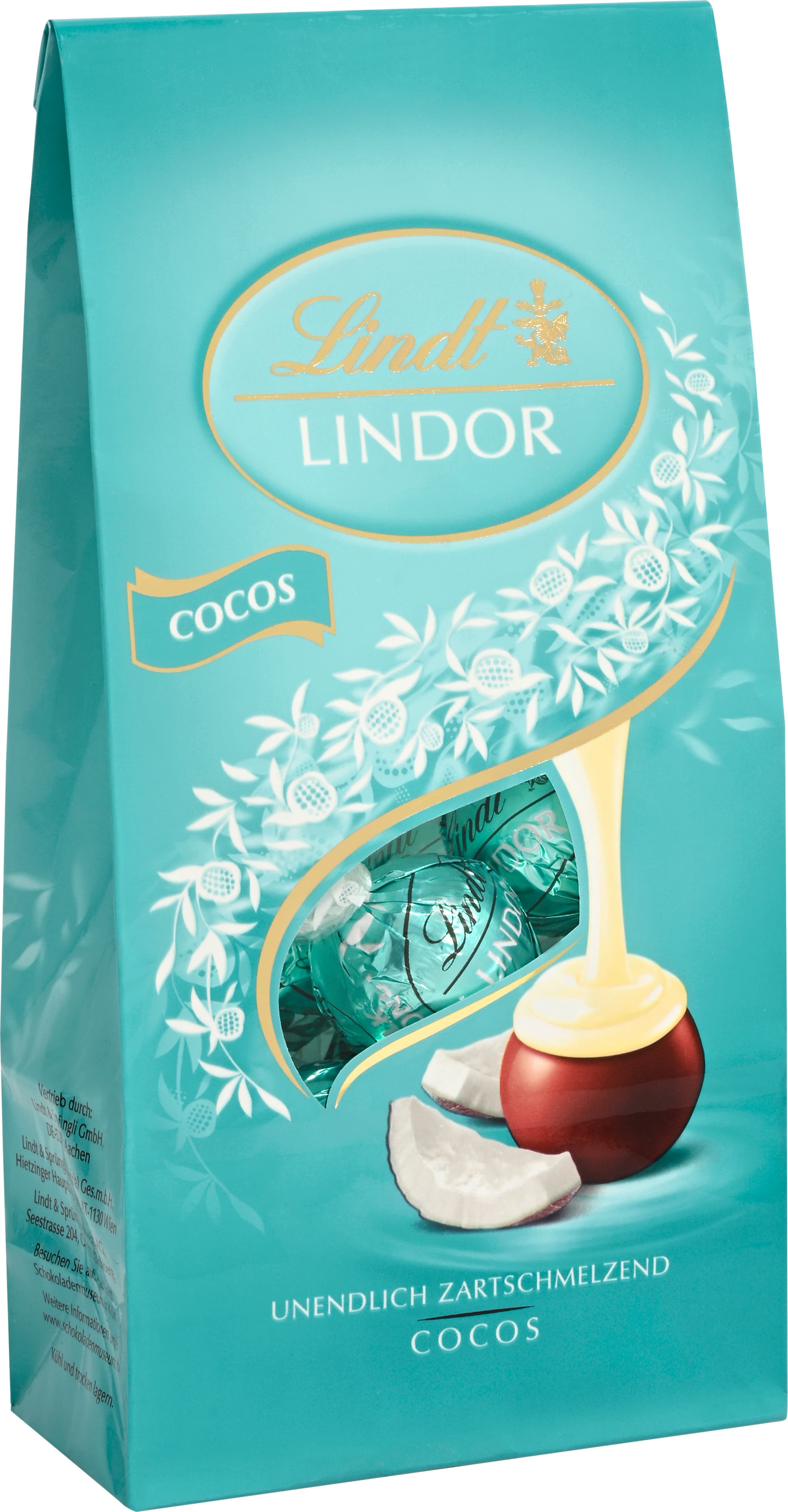 Lindt Lindor Beutel Cocos