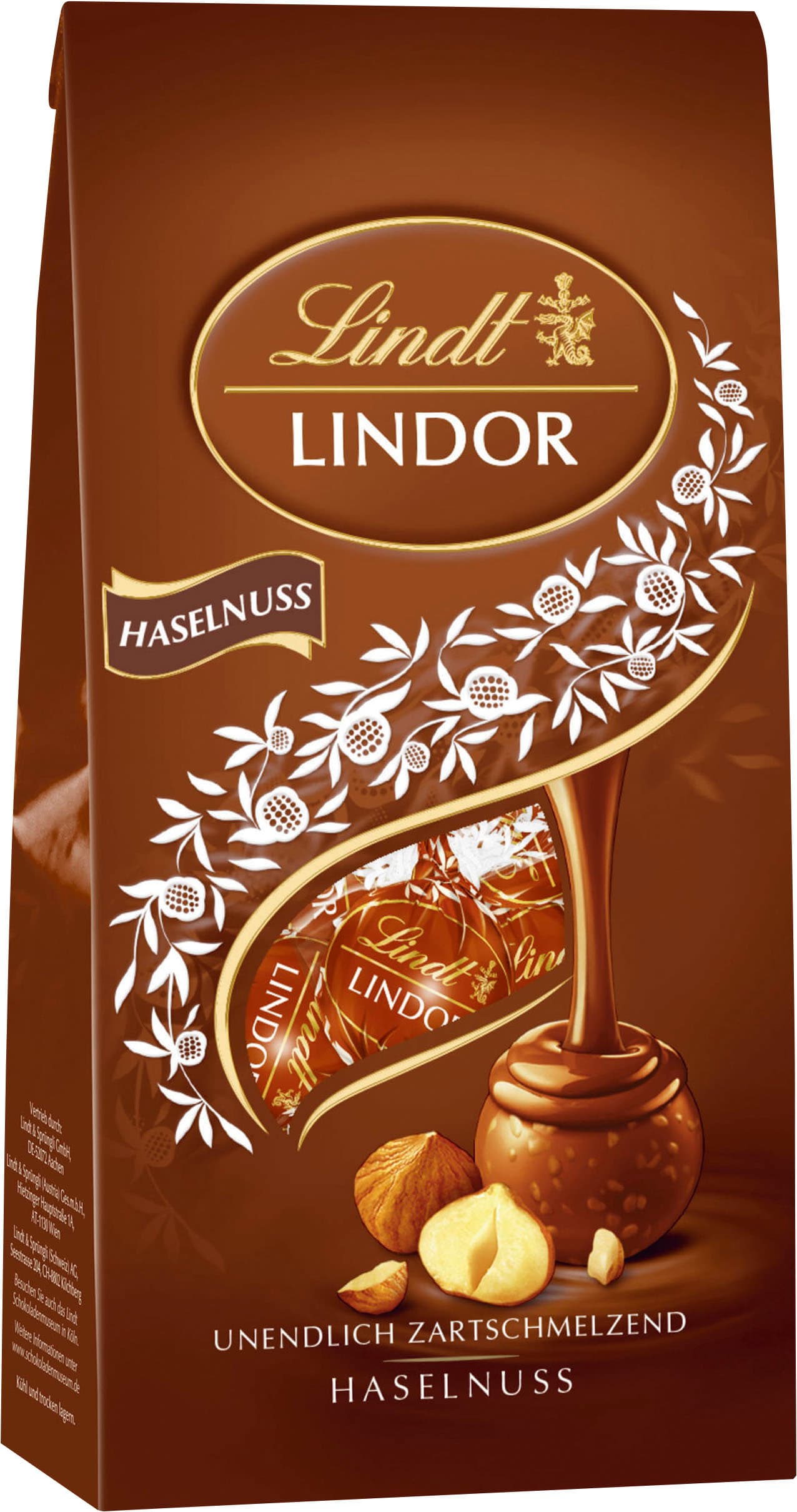 Lindt Lindor Beutel Haselnuss