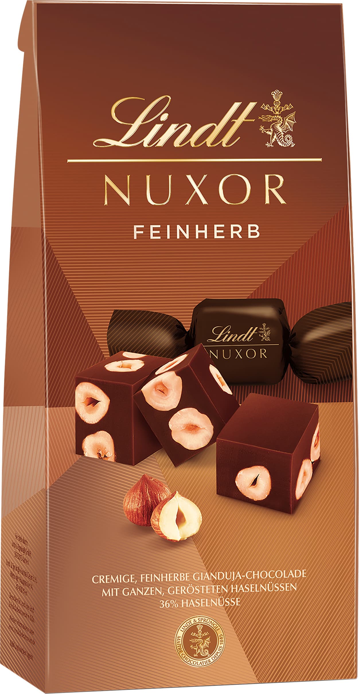 Lindt Nuxor Gianduja Feinherb