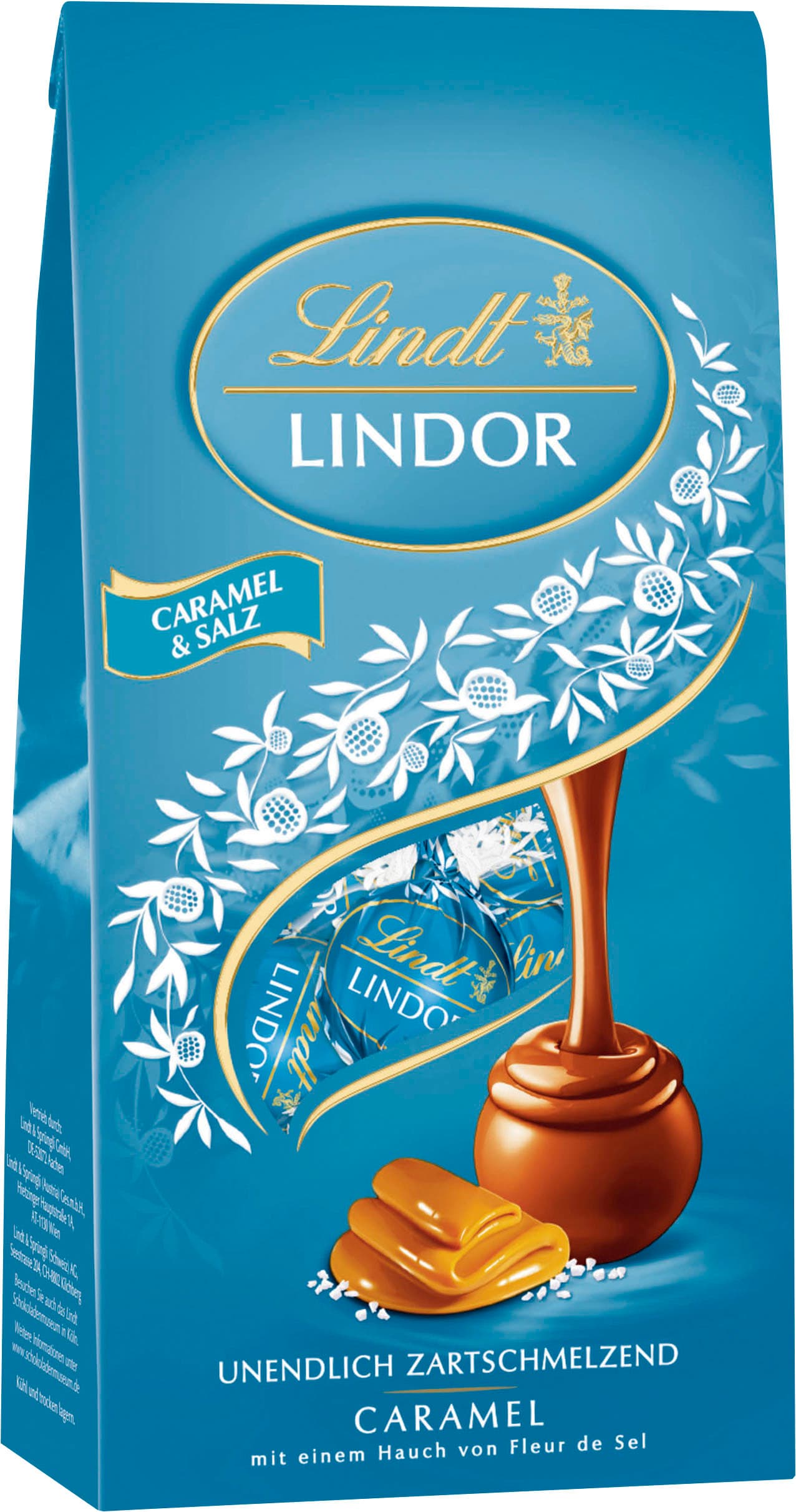 Lindt Lindor Beutel Caramel&Salz