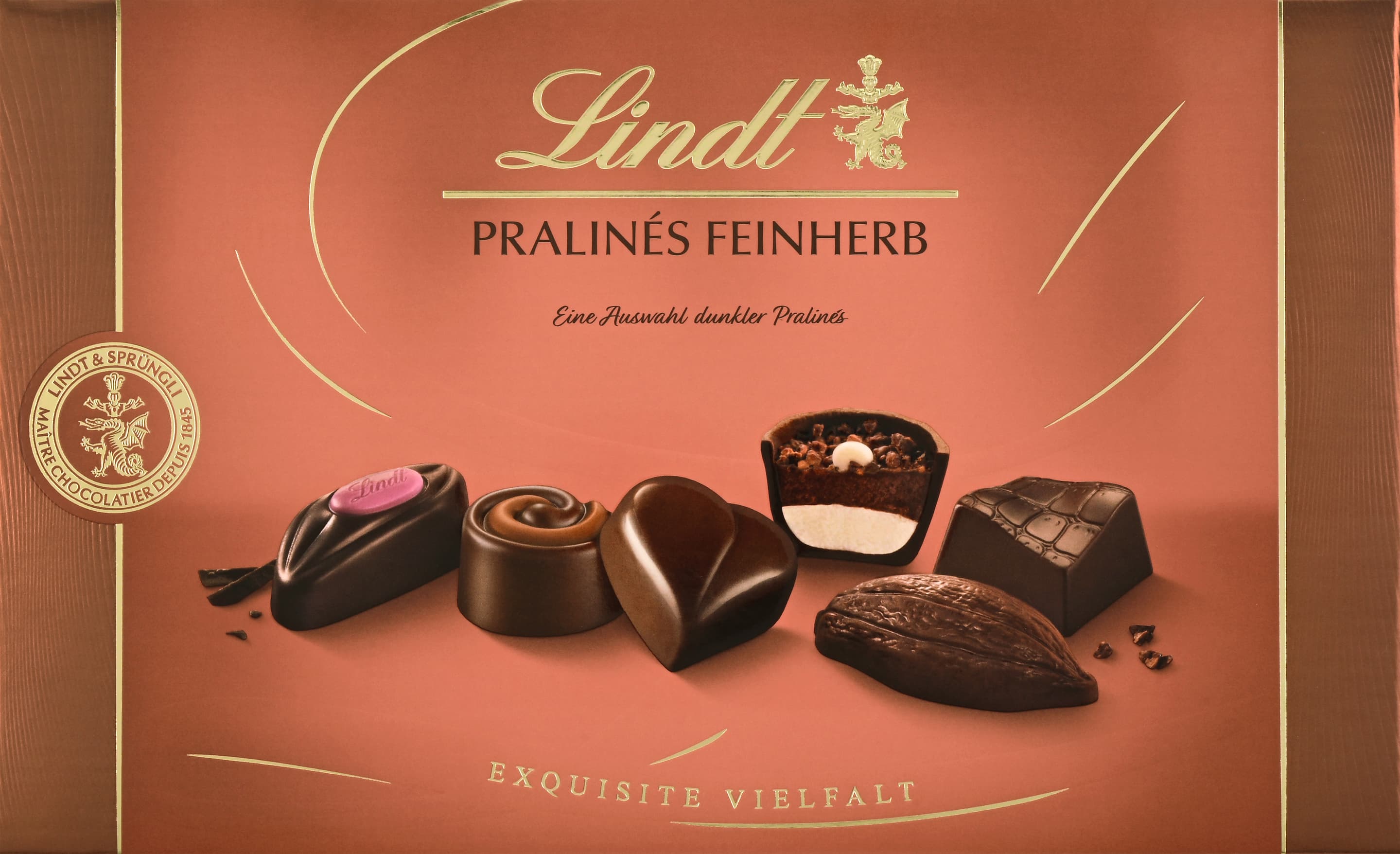 Lindt Pralinés Feinherb
