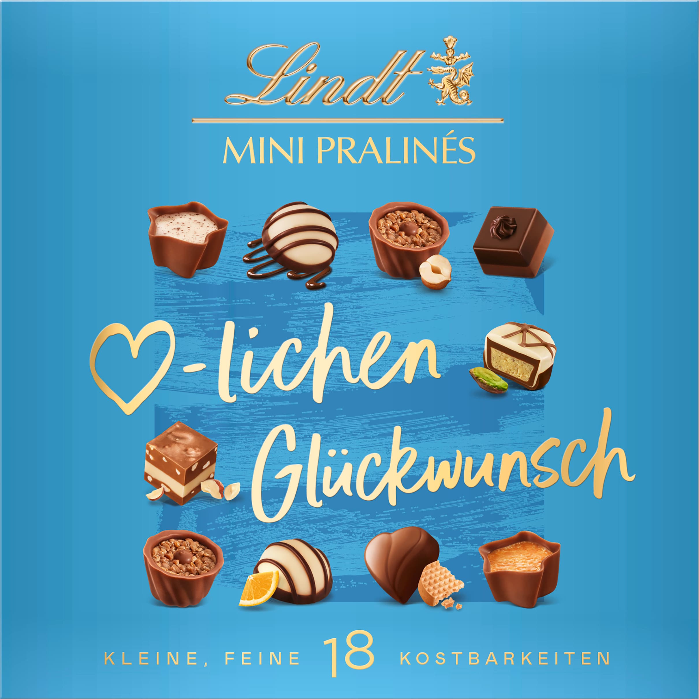 Lindt Mini Pralinés Geburtstag