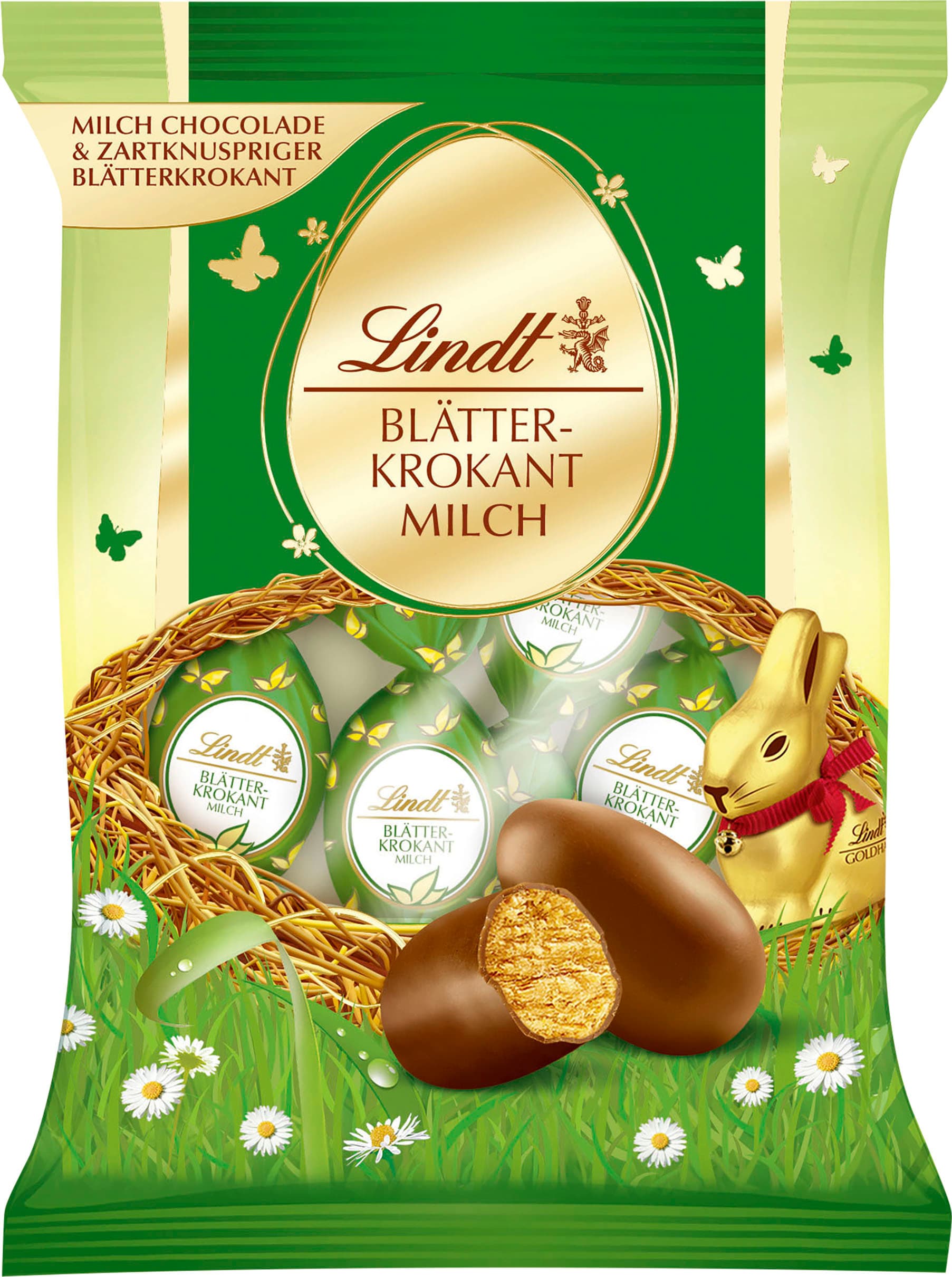 Lindt Blätterkrokant-Eier