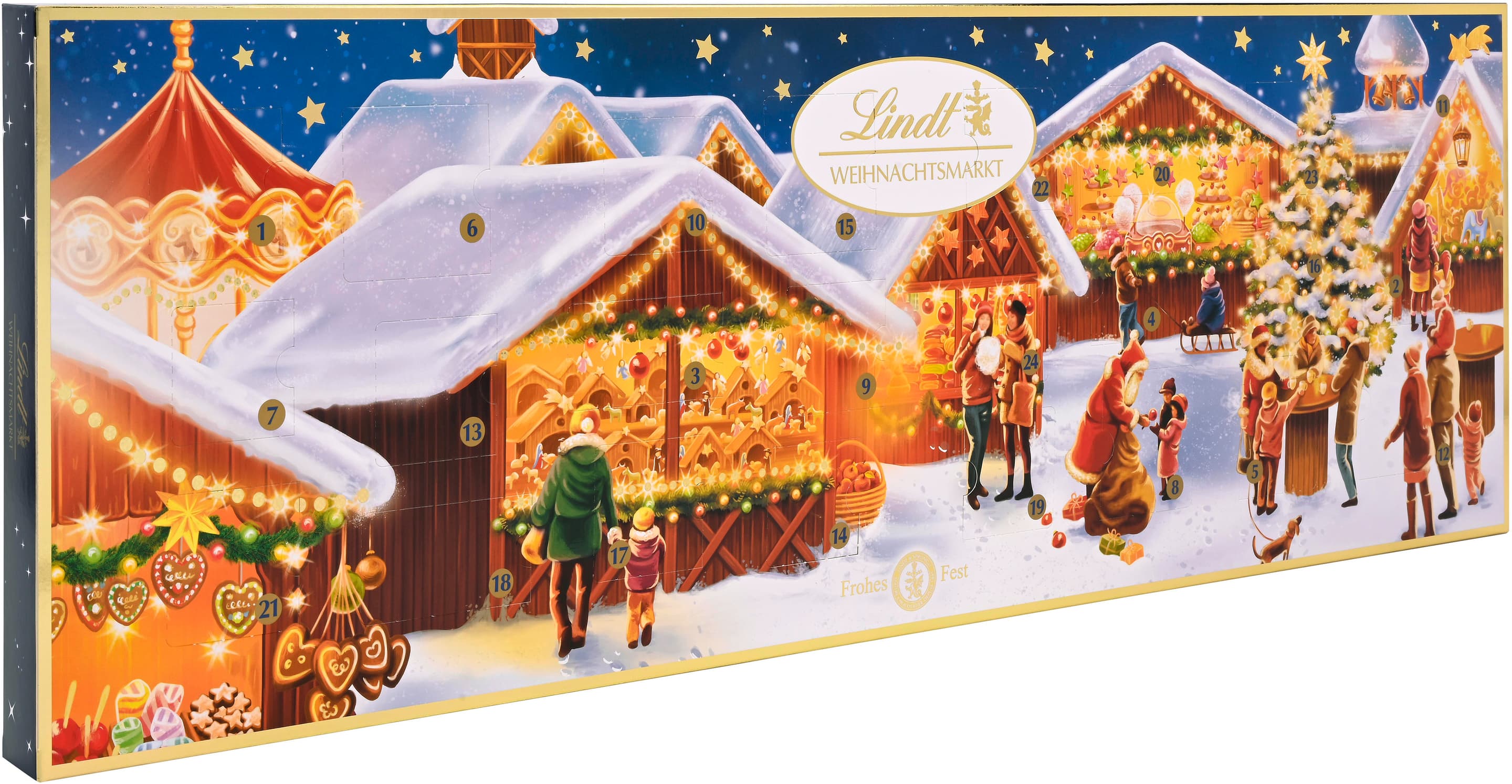 Lindt Adventskalender Weihnachtsmarkt