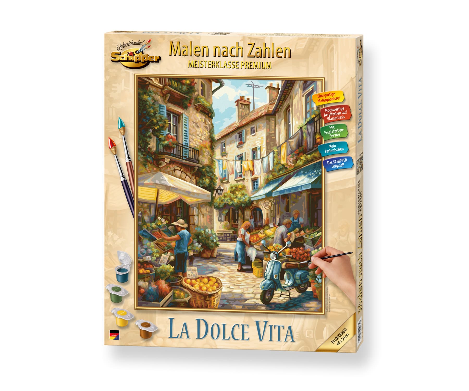 Schipper Malen nach Zahlen - Motiv Gruppe Premium - La Dolce Vita