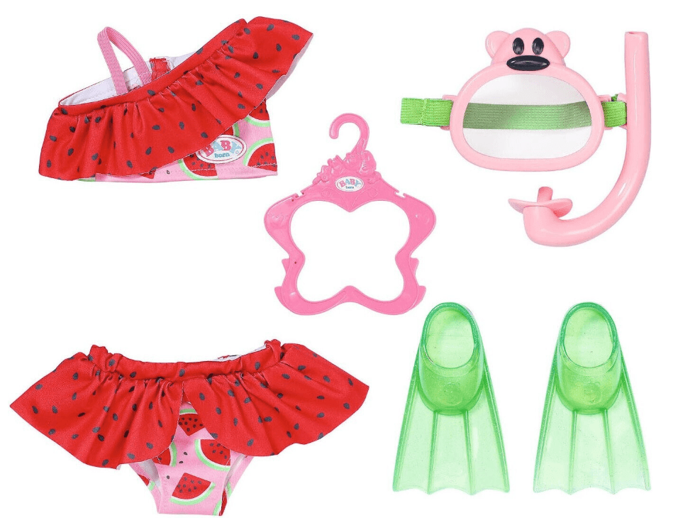 BABY born Puppen Accessories‑Set Schnorchel‑Set – Puppenzubehör für 43 cm Puppen