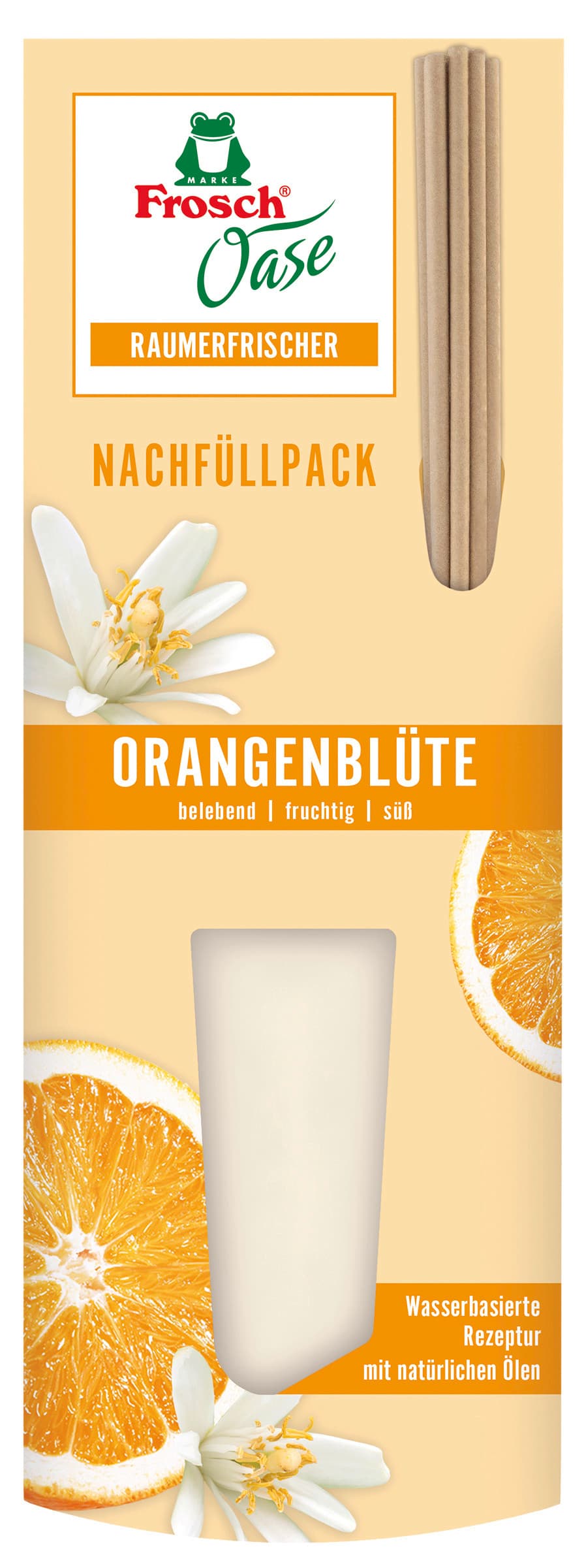 Frosch Oase Raumerfrischer Orange Nachfüllpack