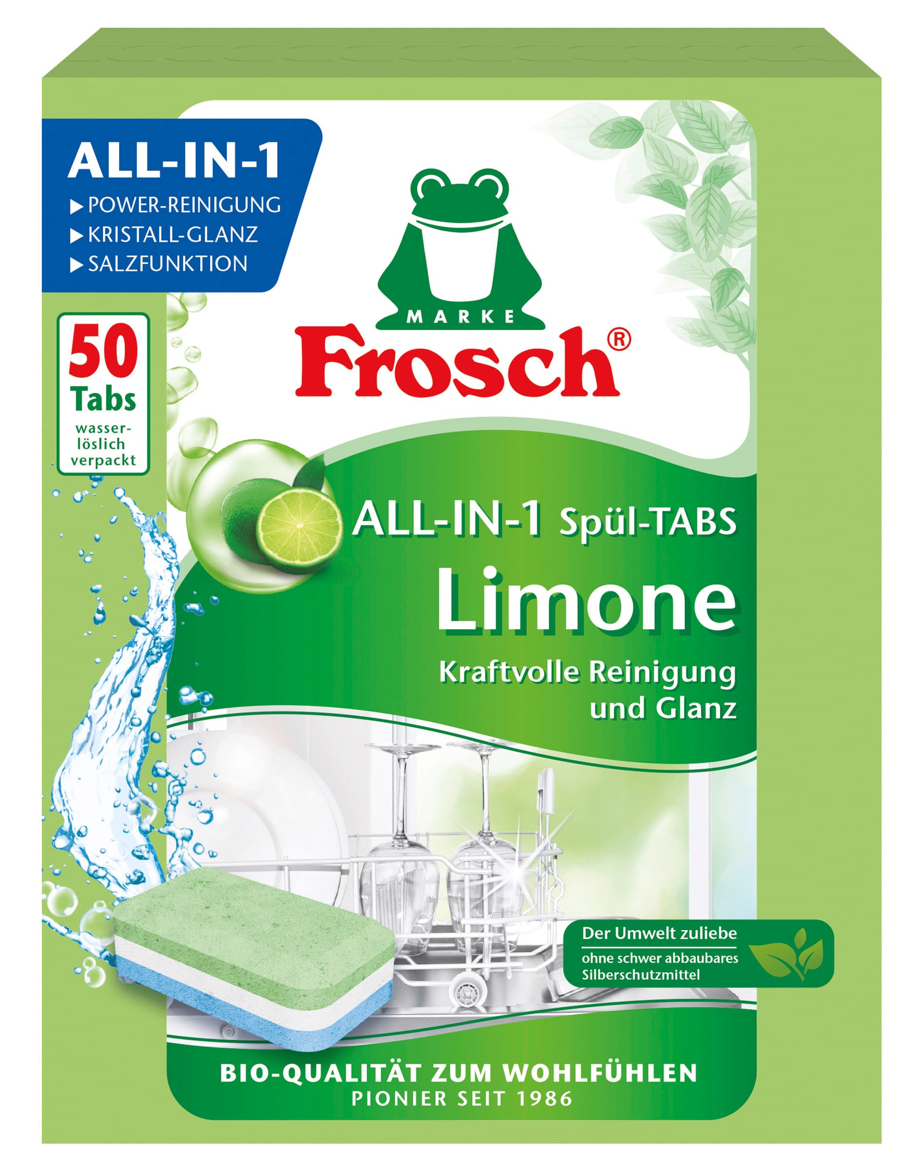 Frosch Limonen Geschirrspül-Tabs
