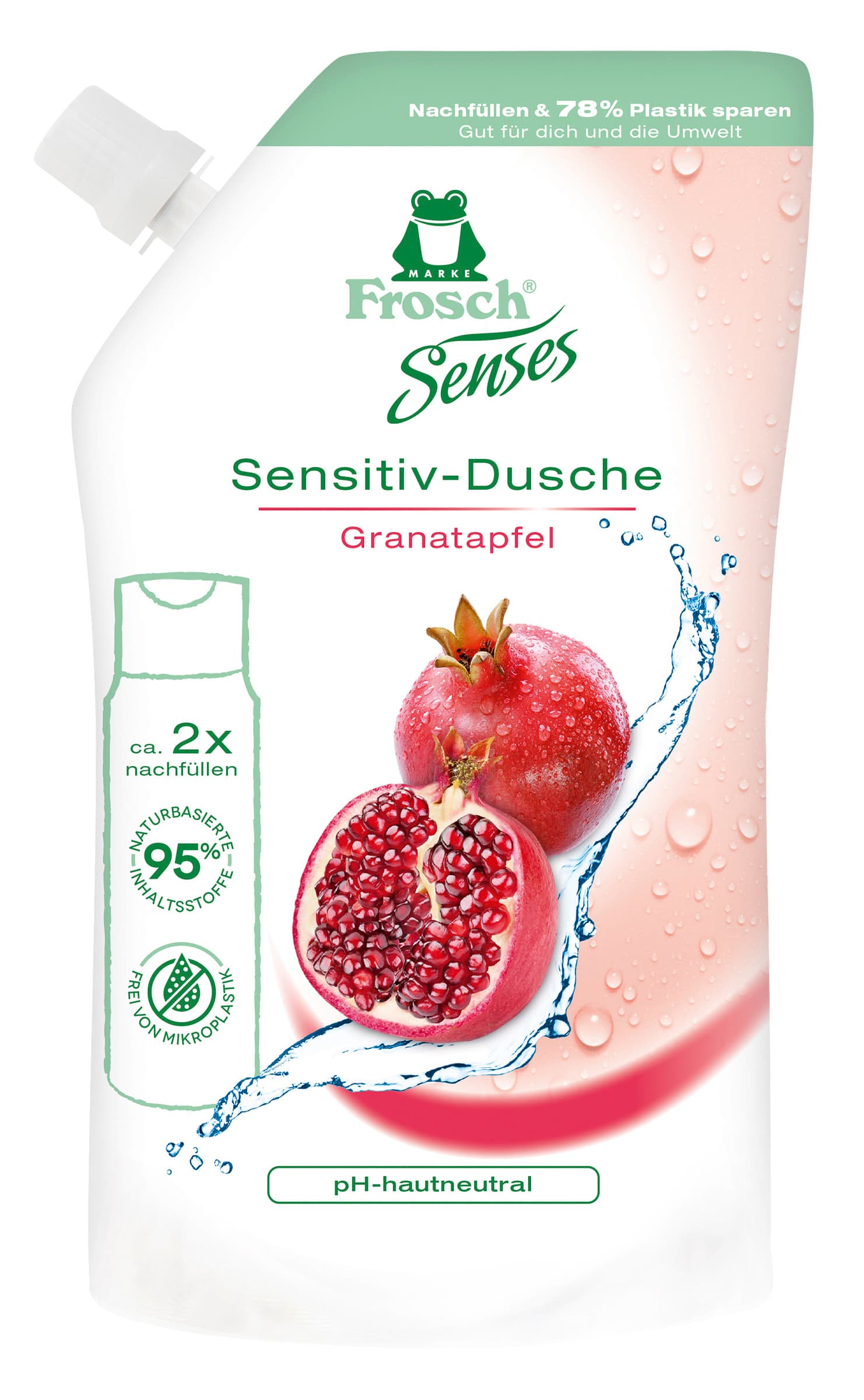 Frosch Senses Granatapfel Sensitiv Dusche
