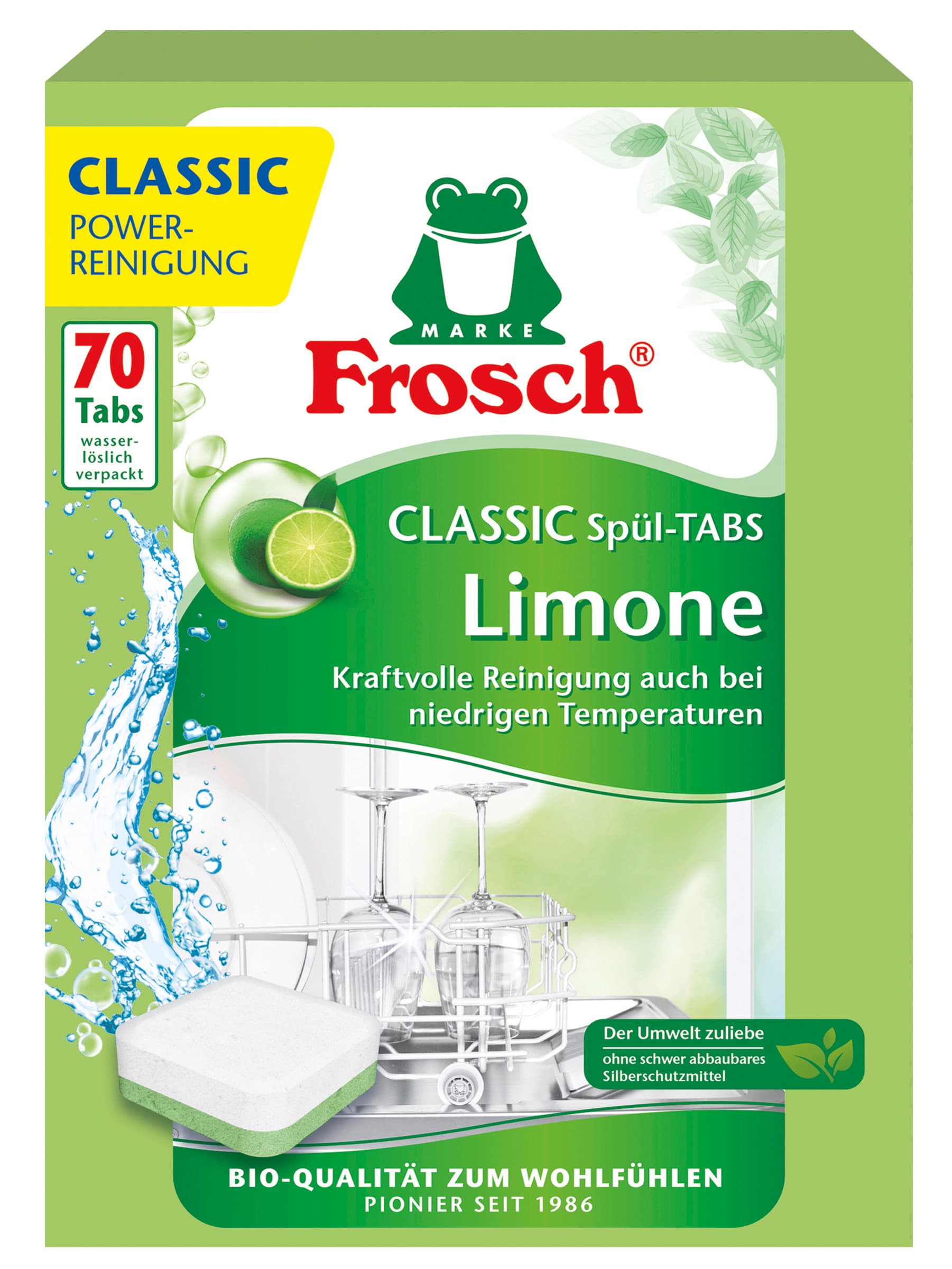 Frosch Limonen Classic Spül-Tabs