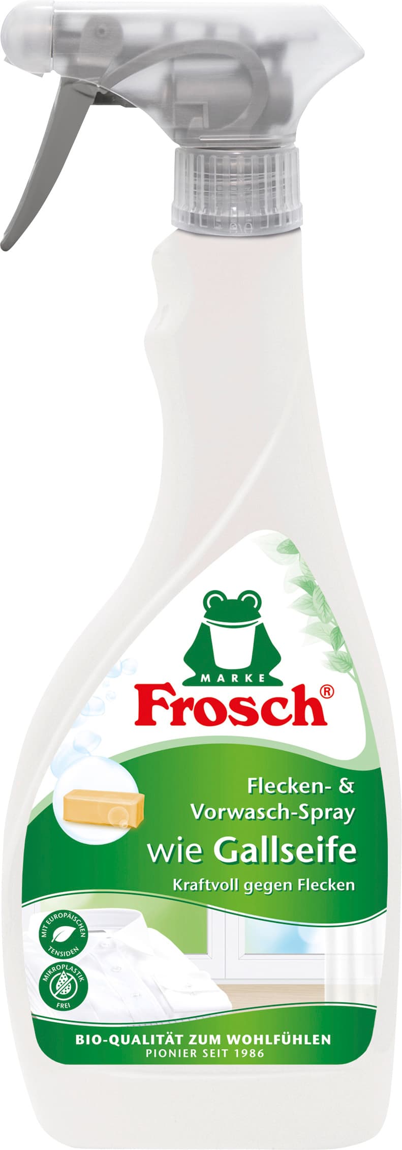 Frosch Flecken- und Vorwaschspray wie Gallseife
