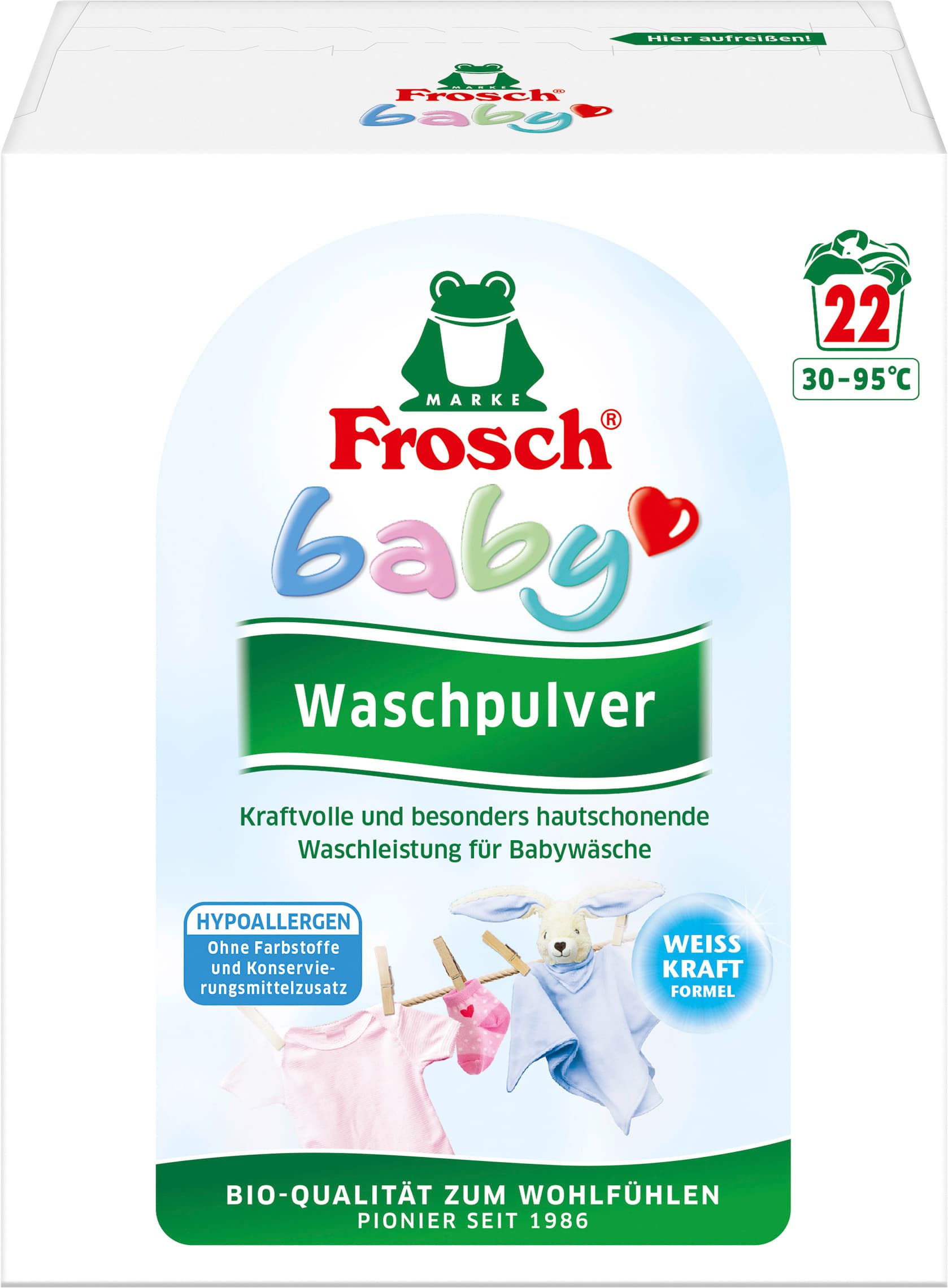Frosch Baby Waschpulver