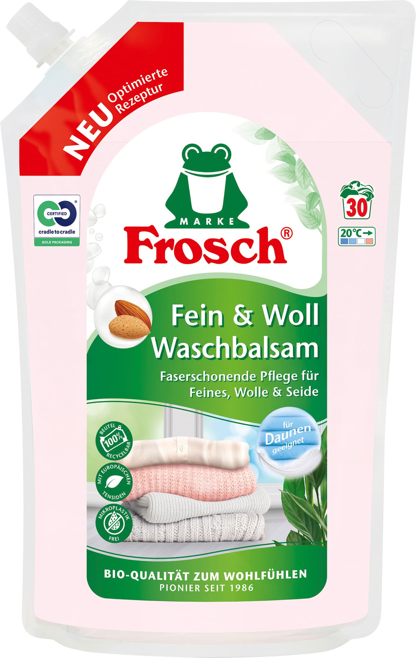 Frosch Fein- & Woll Waschbalsam