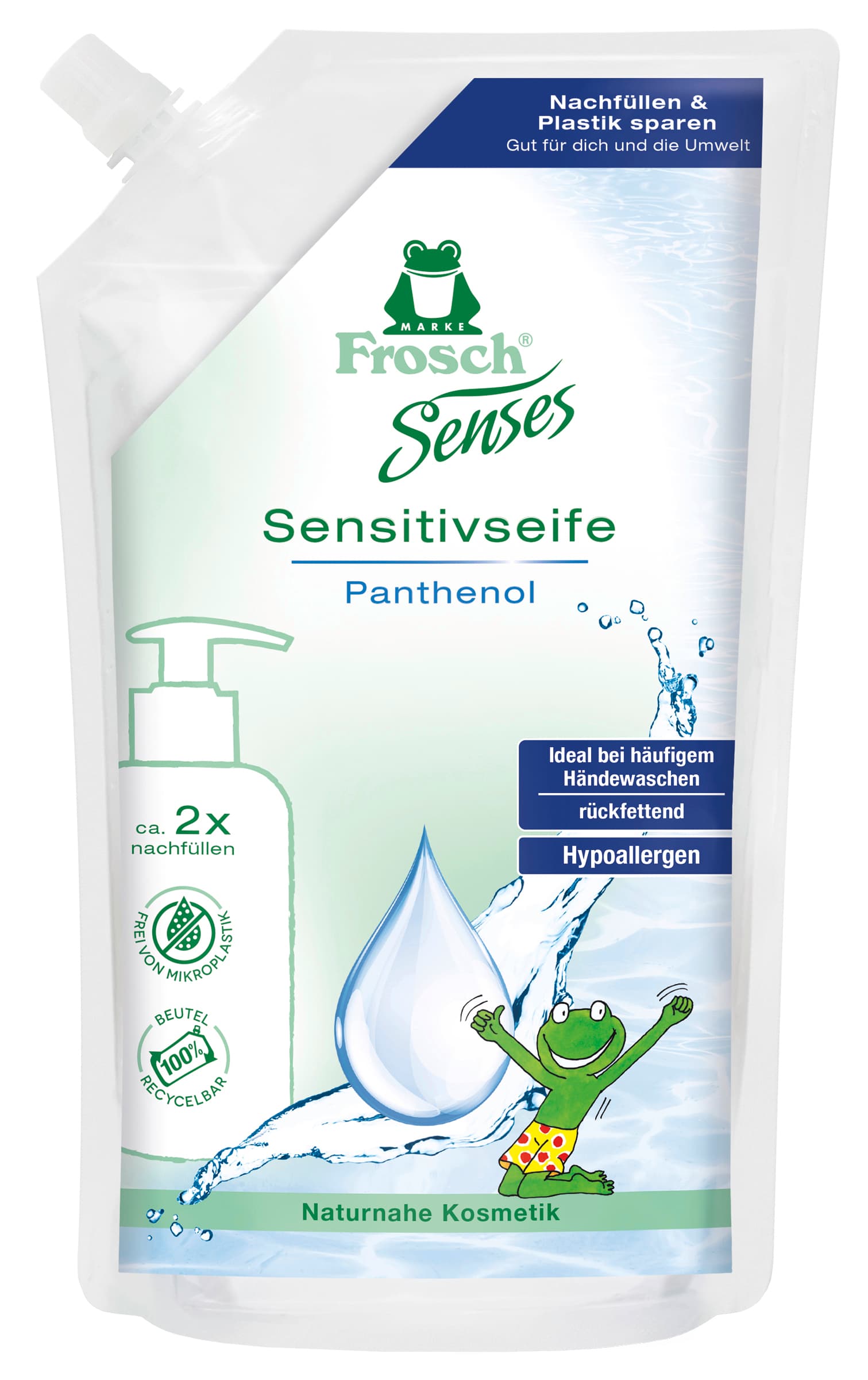 Frosch Reine Pflege Sensitiv-Seife Nachfüllung