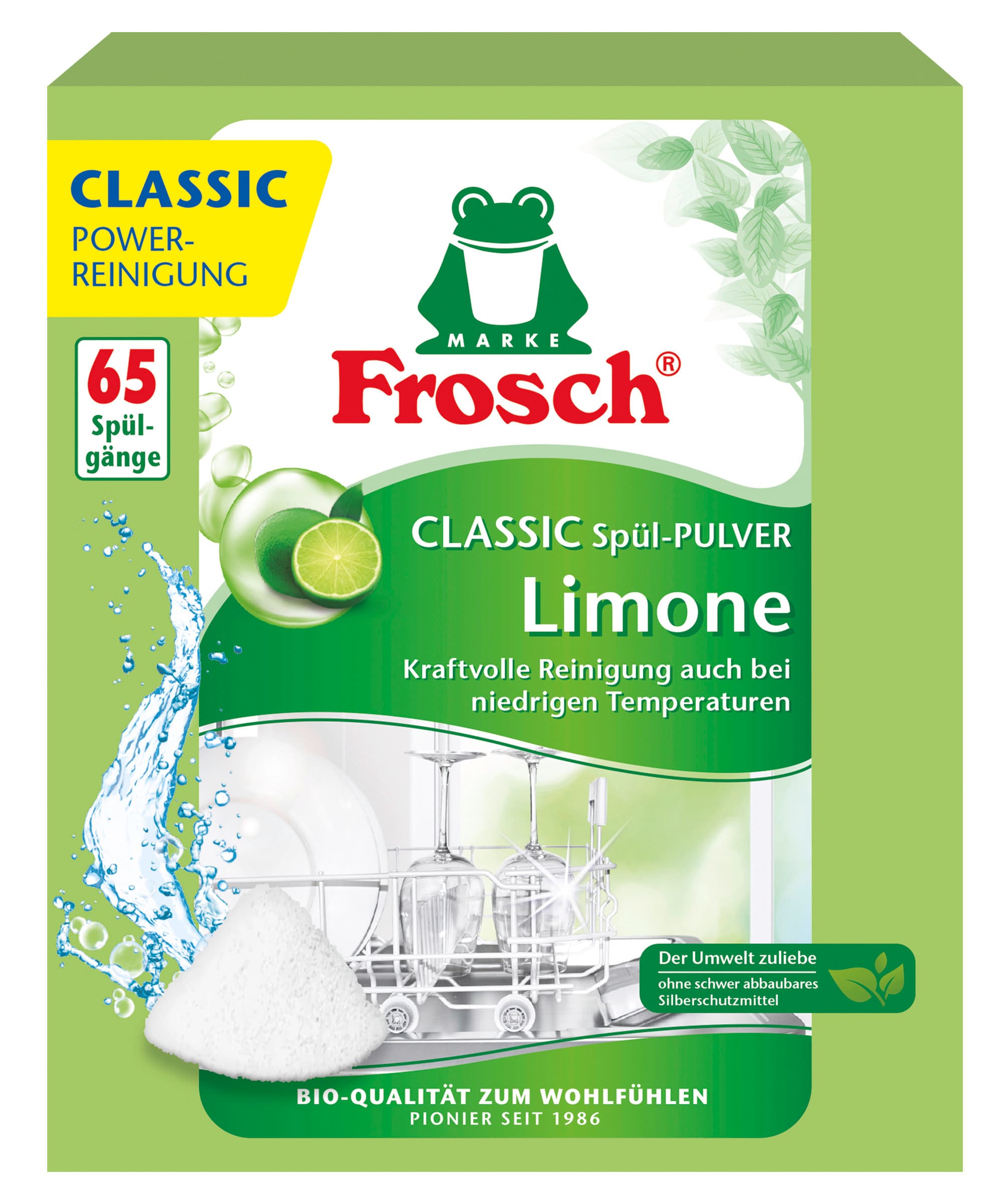 Frosch Classic Spül-Pulver Limone