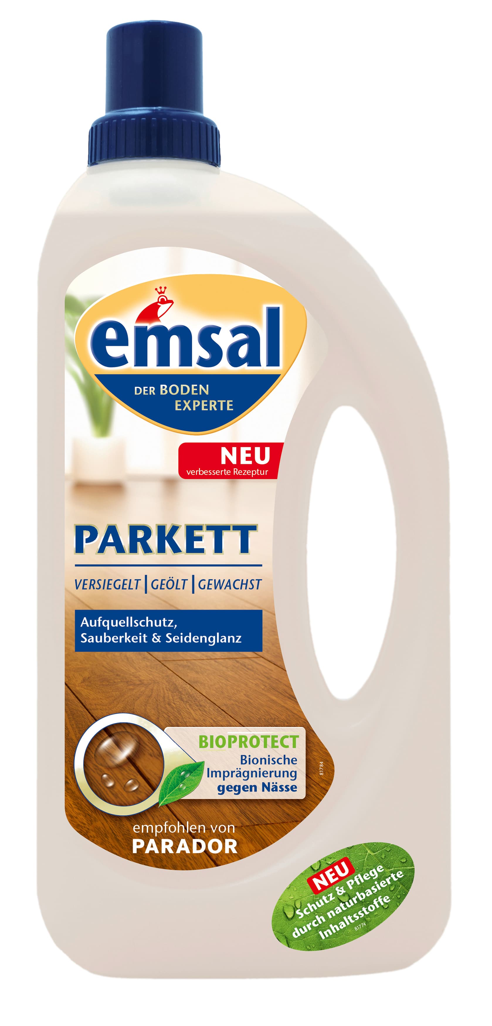 Emsal Parkett Boden-Pflege