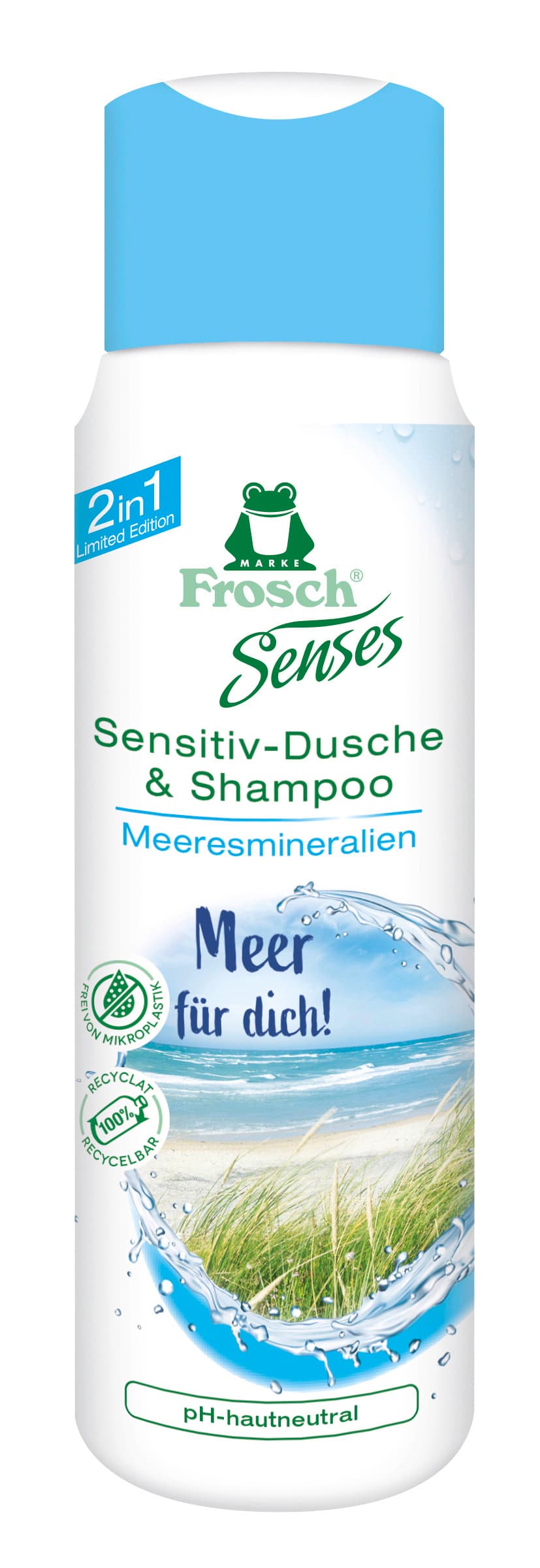 Frosch Senses Sensitiv-Dusche & Shampoo Meeresmineralien