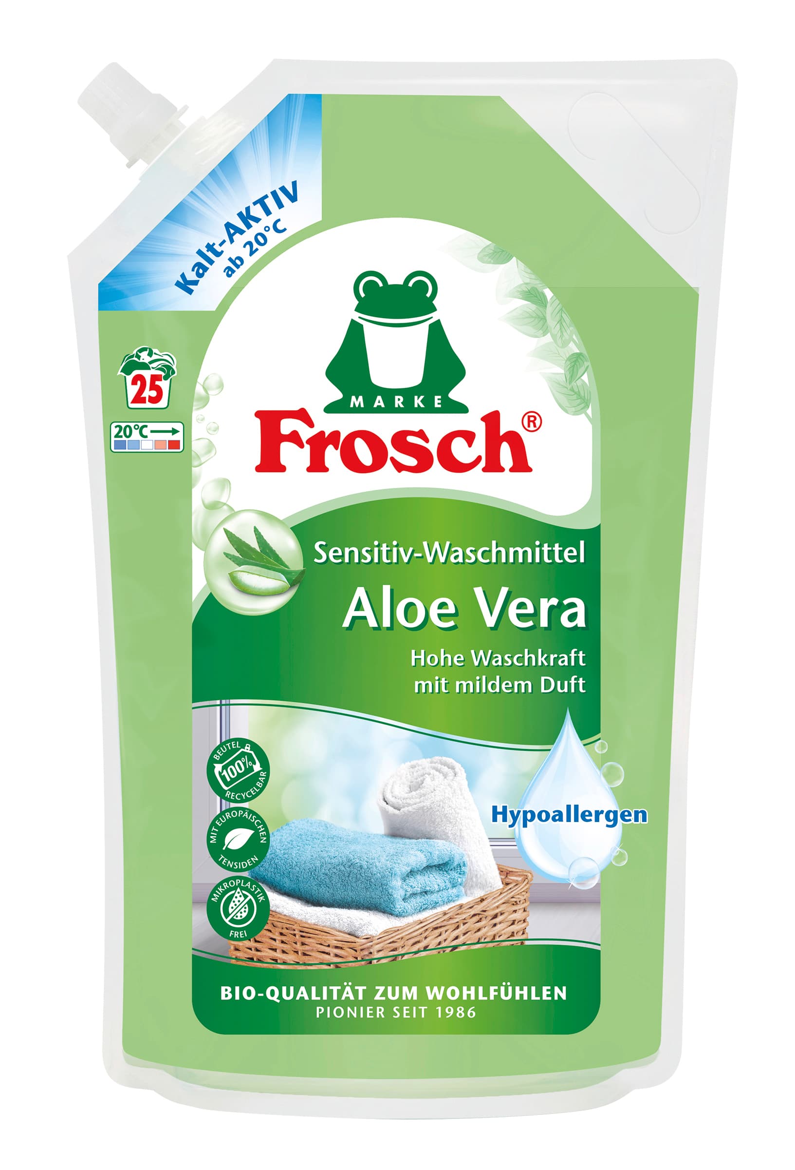 Frosch Sensitiv-Waschmittel Aloe Vera